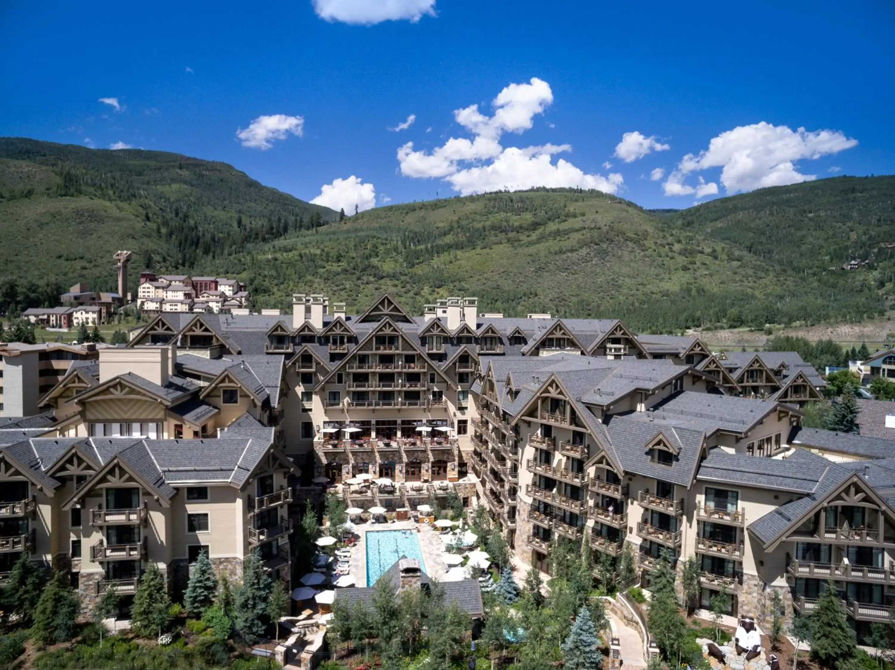 Bird's eye view in Four Seasons Resort Vail