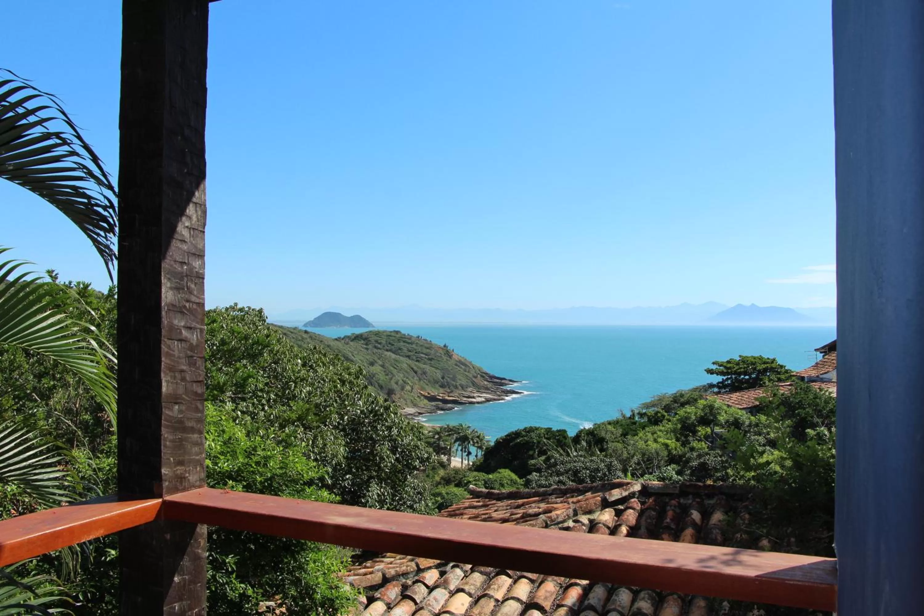 Sea view in Pousada La Dolce Vita