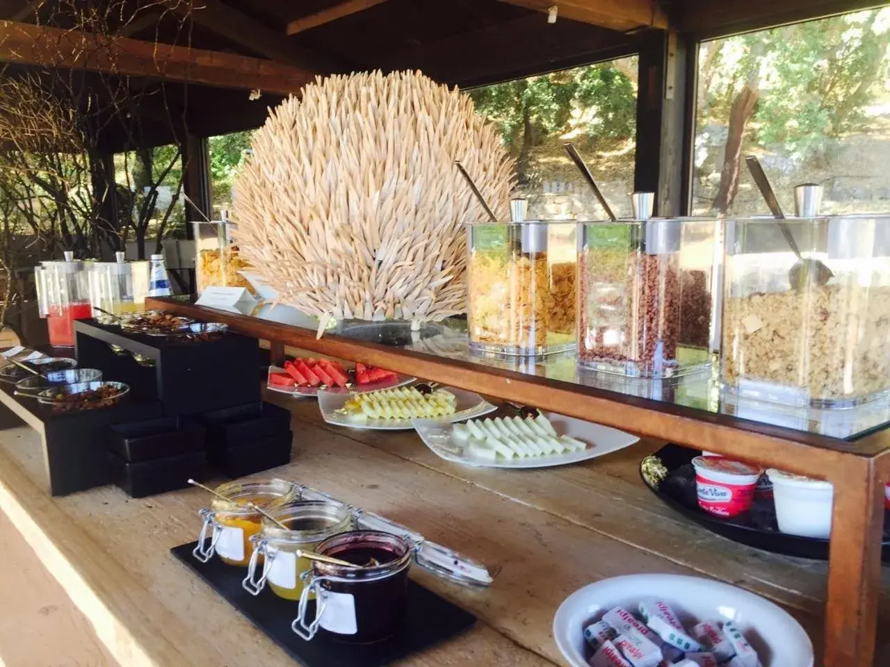 Buffet breakfast, Restaurant/Places to Eat in Vallegrande Nature Resort by Geocharme