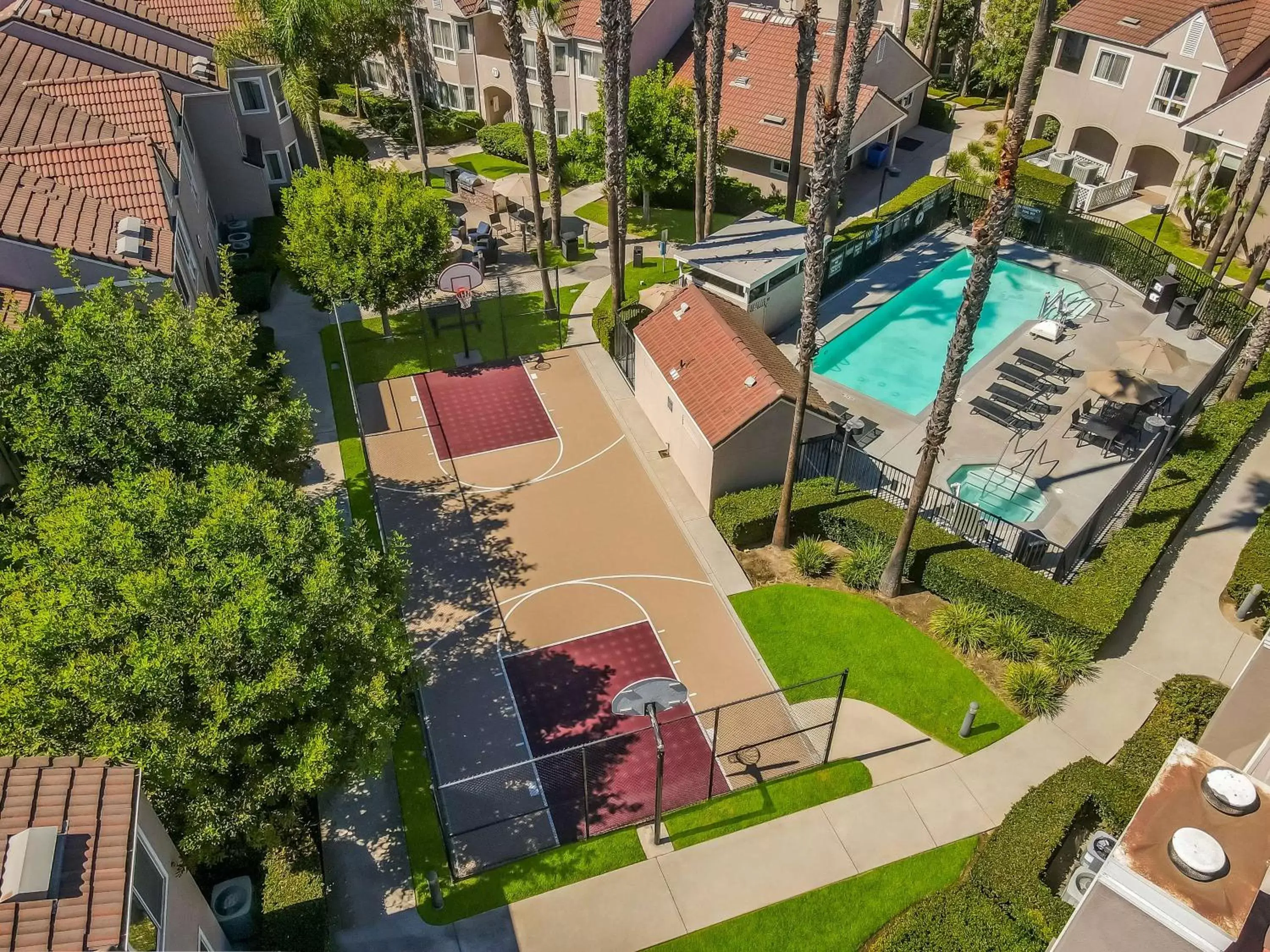 Sports, Bird's-eye View in Sonesta ES Suites Huntington Beach Fountain Valley