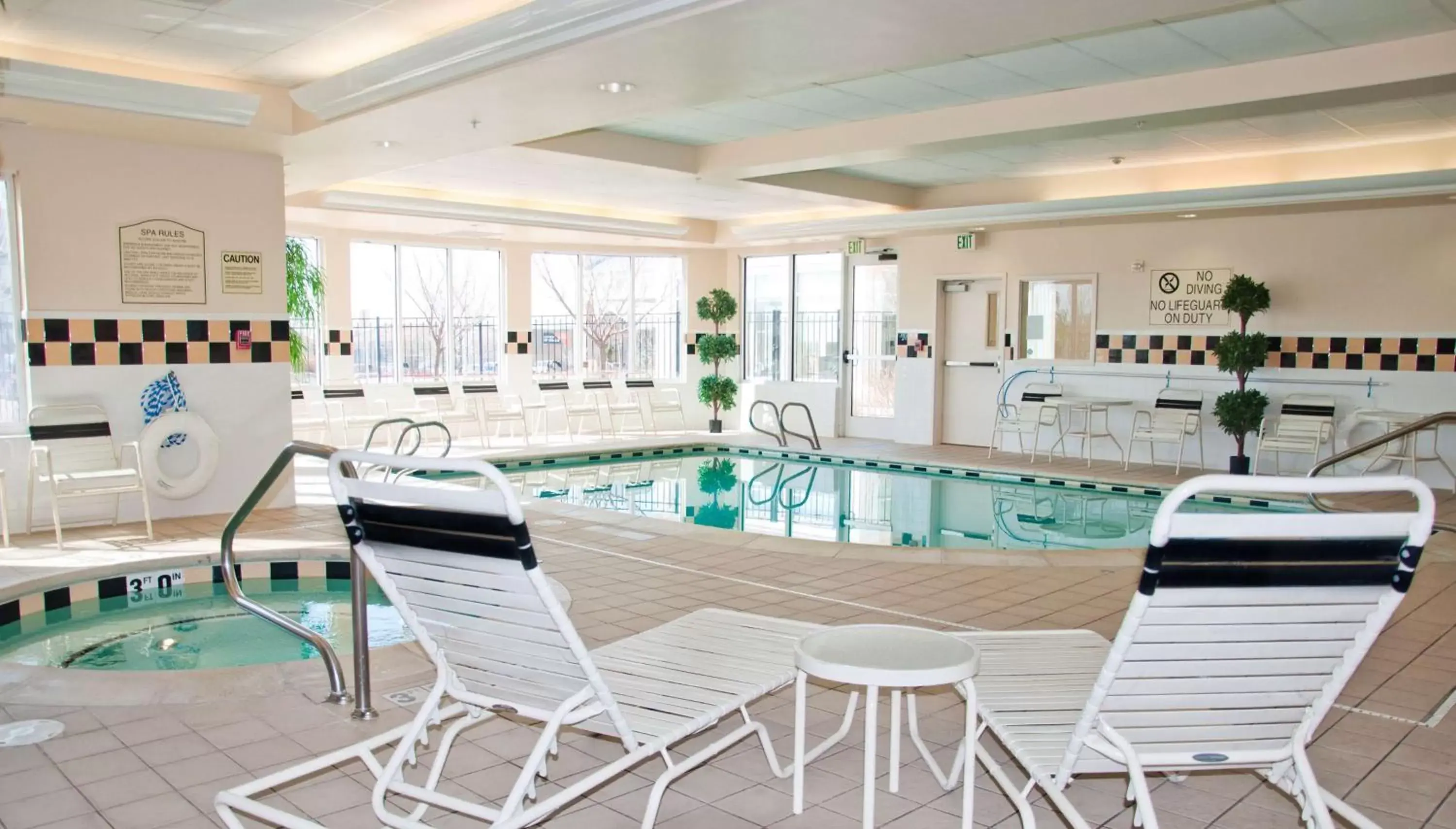 Pool view, Swimming Pool in Hilton Garden Inn Salt Lake City/Layton
