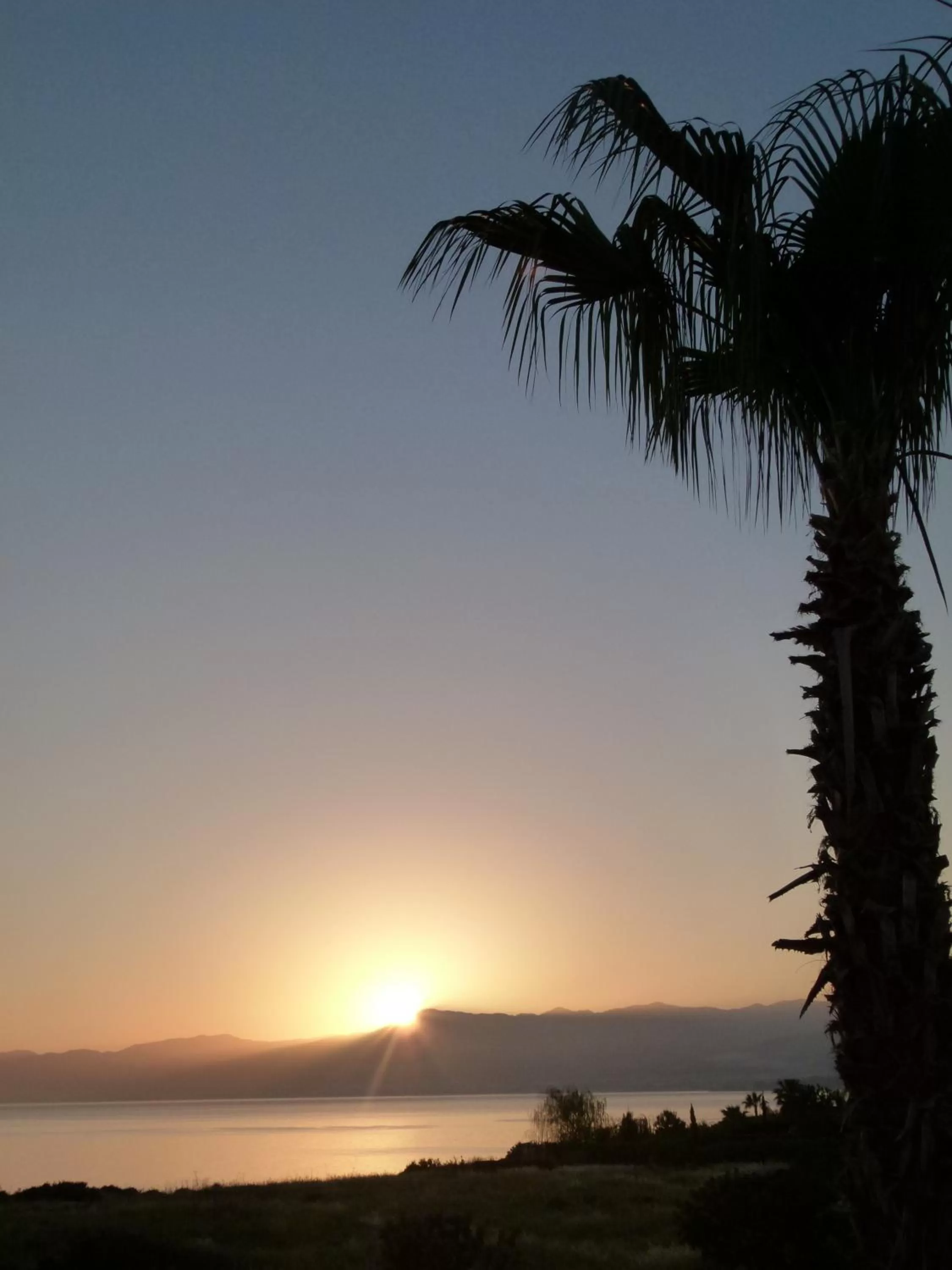 Sunset in Aphrodite Beach Hotel