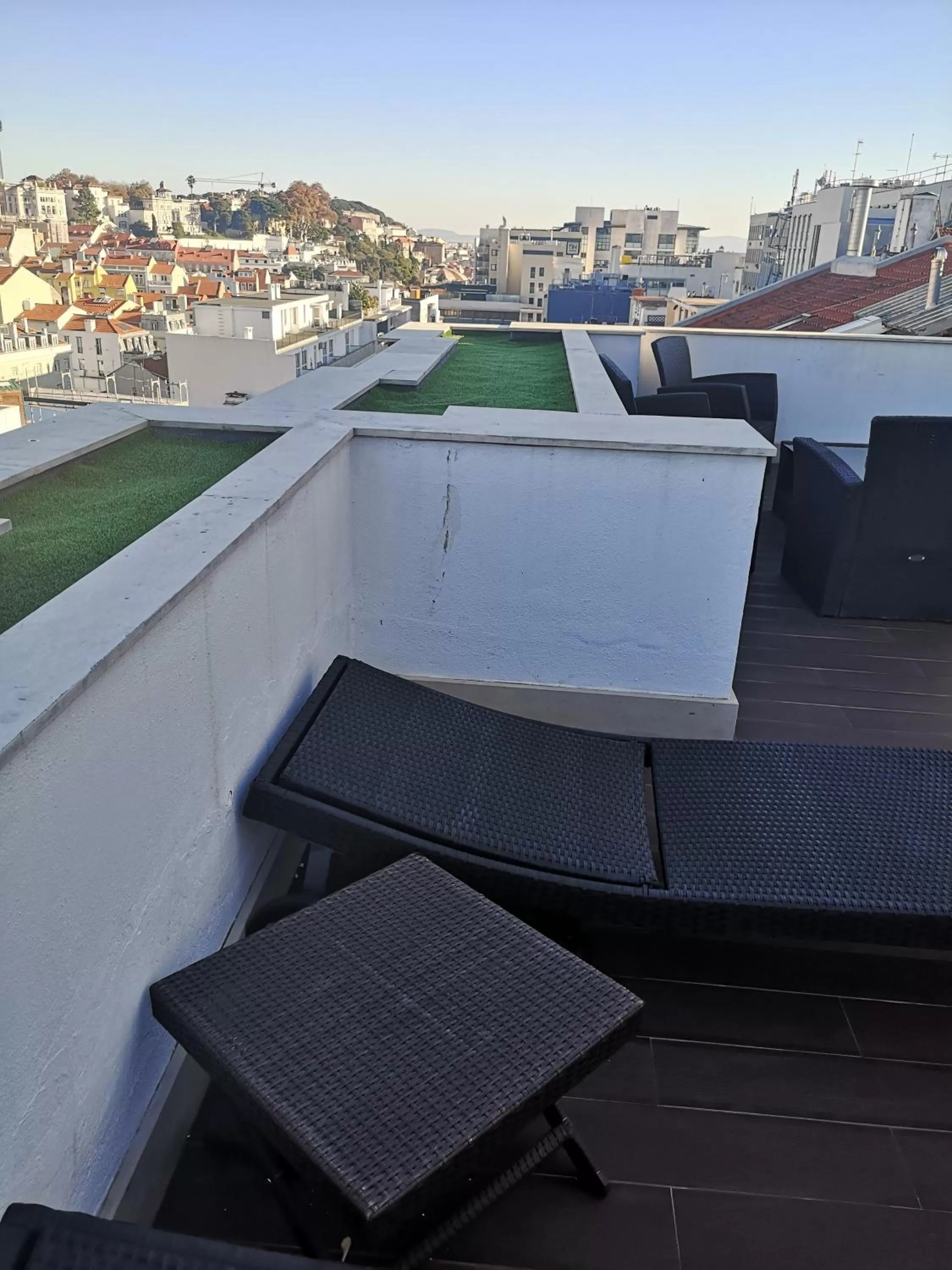 Balcony/Terrace in Hotel Lisboa