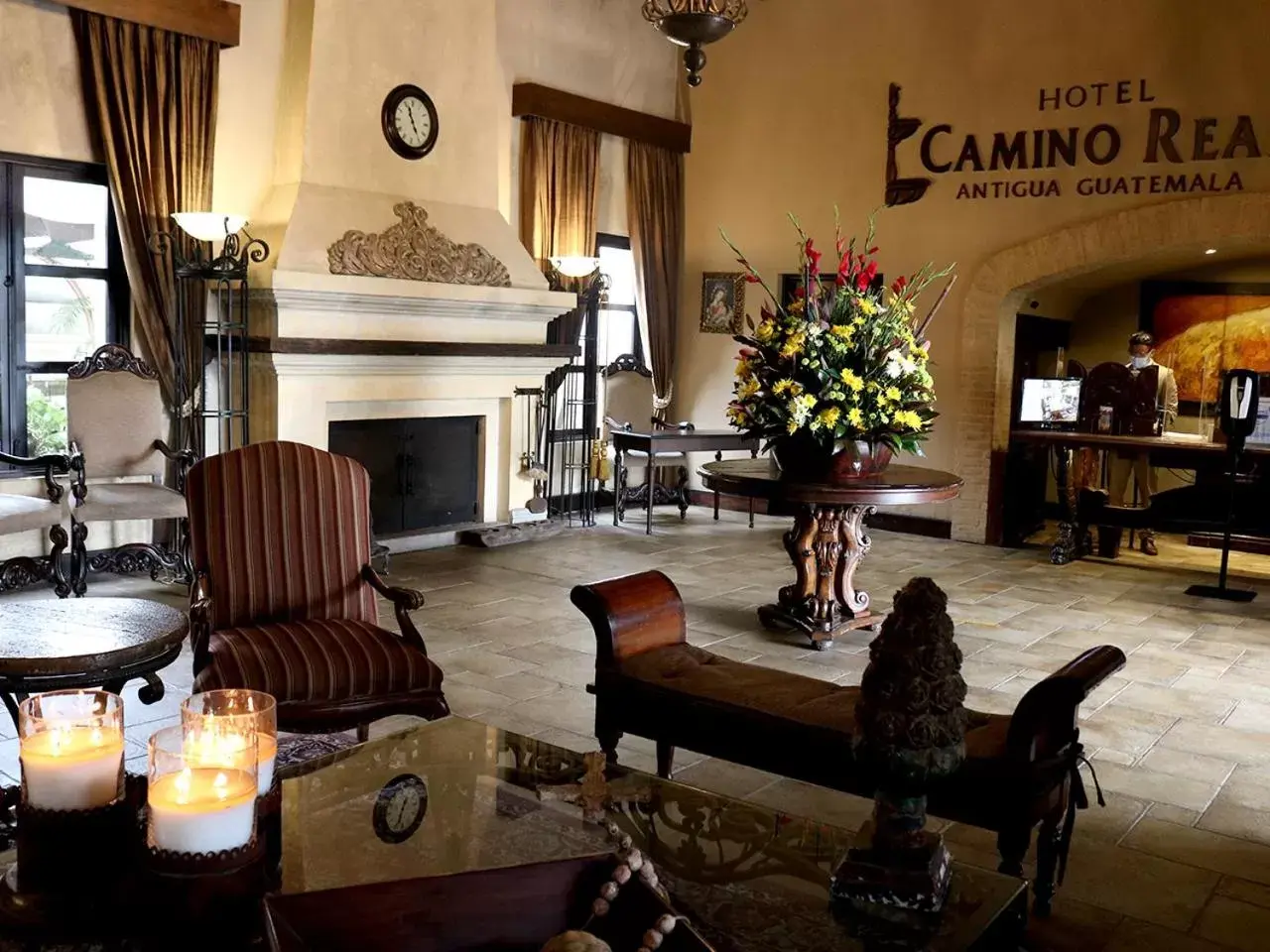 Lobby or reception in Camino Real Antigua