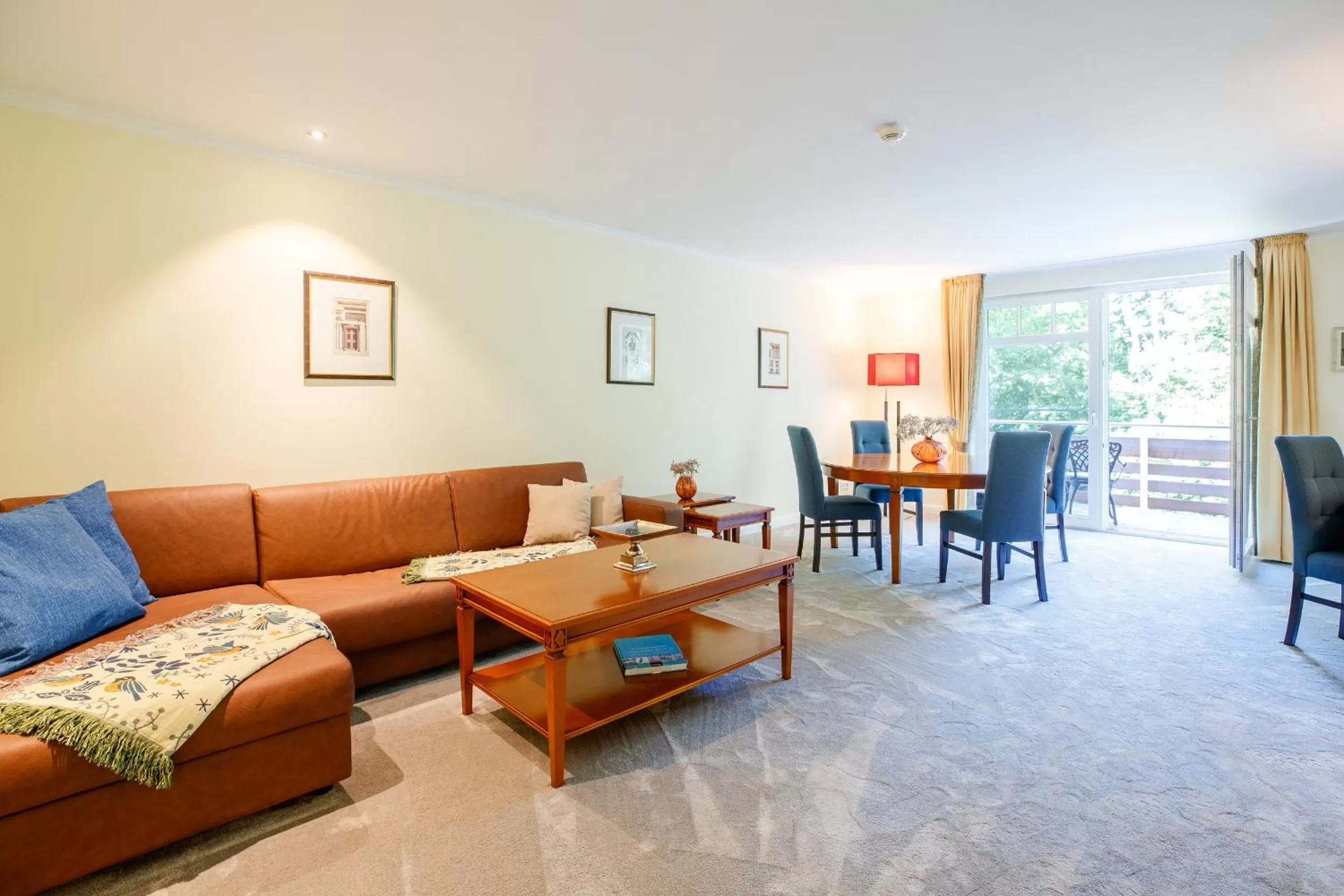 Living room in Kurhaus am Inselsee