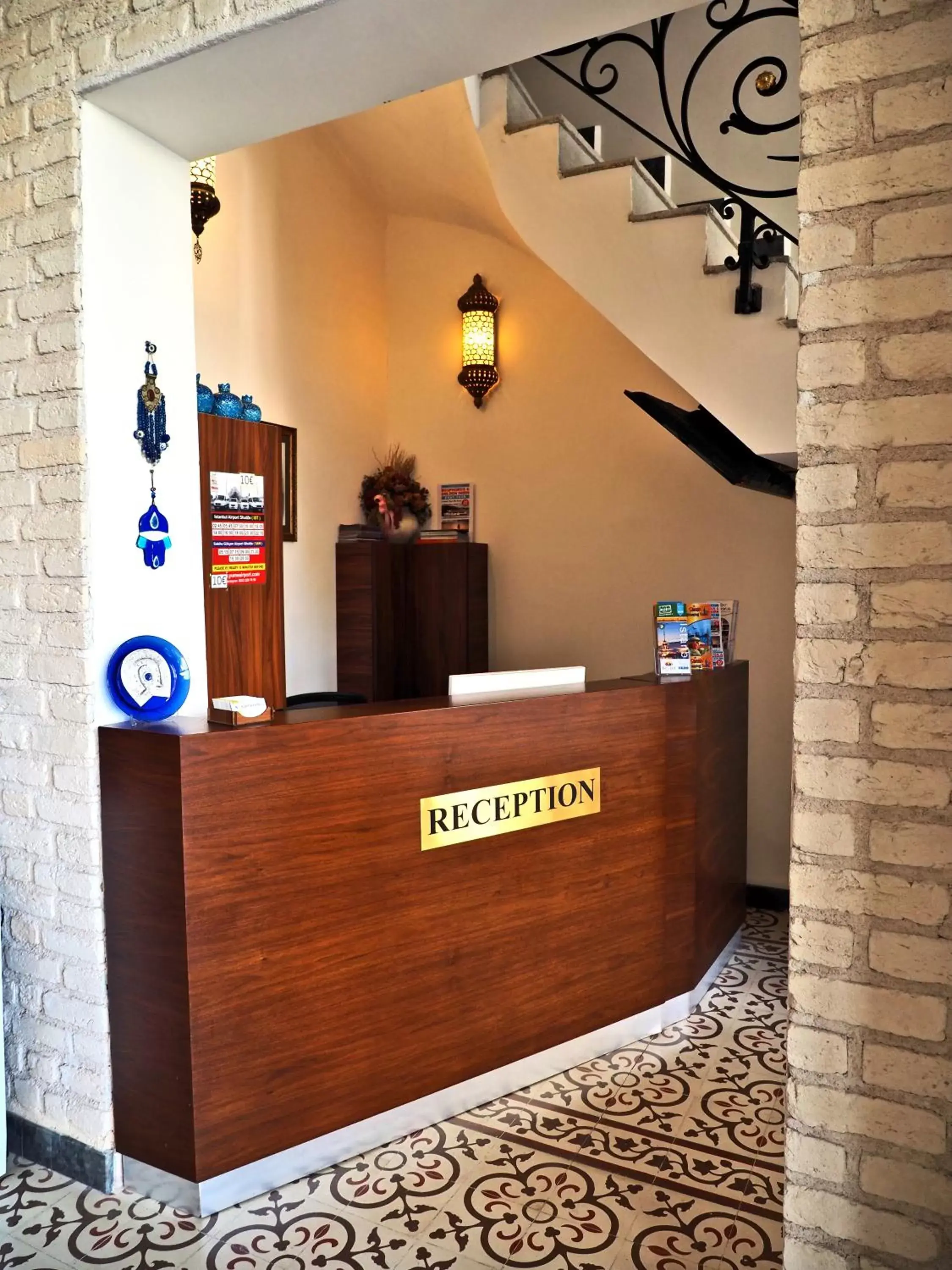 Lobby or reception in Nusretbey Hotel Lobby or reception in Nusretbey Hotel