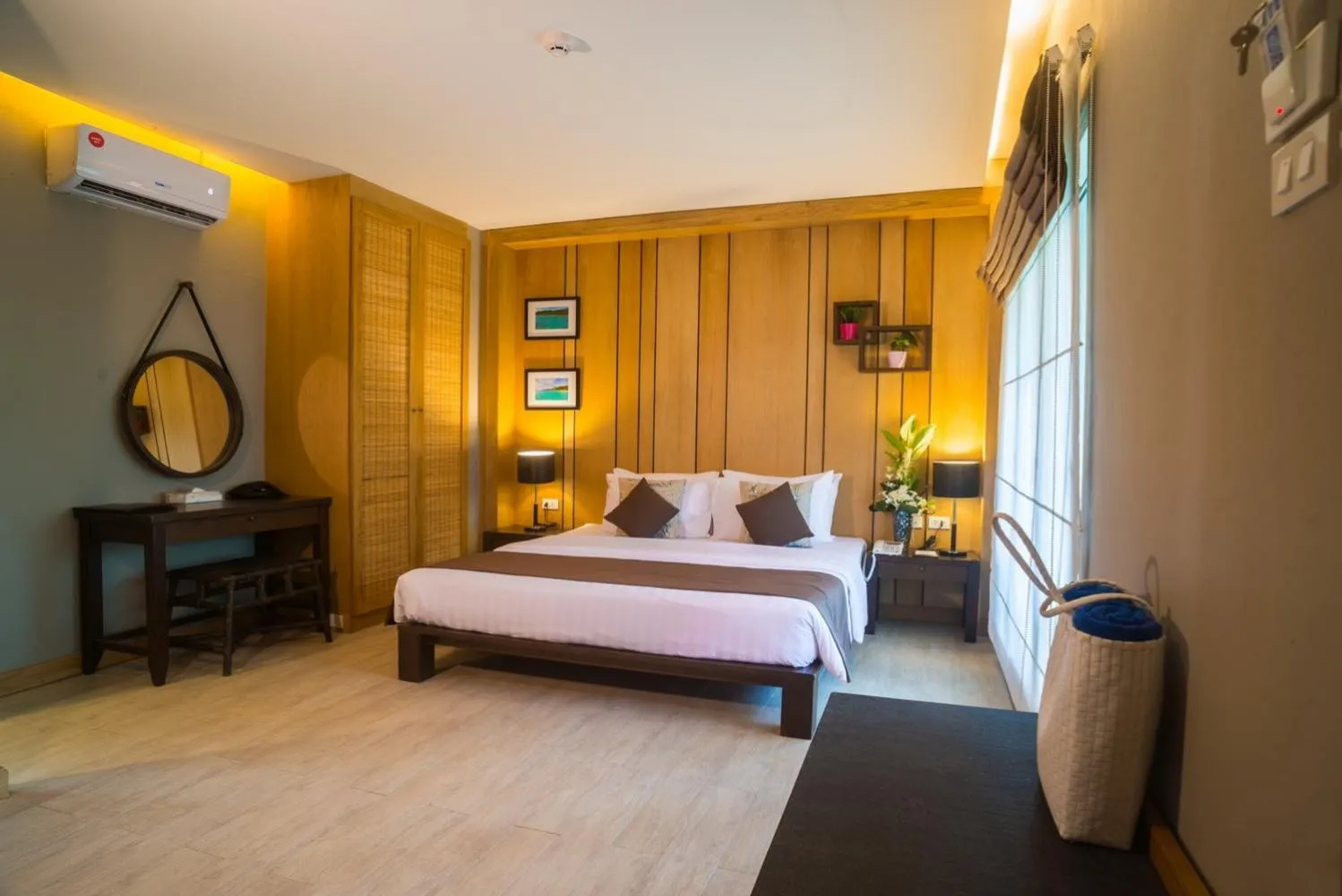 Bedroom, Bed in Synergy Samui