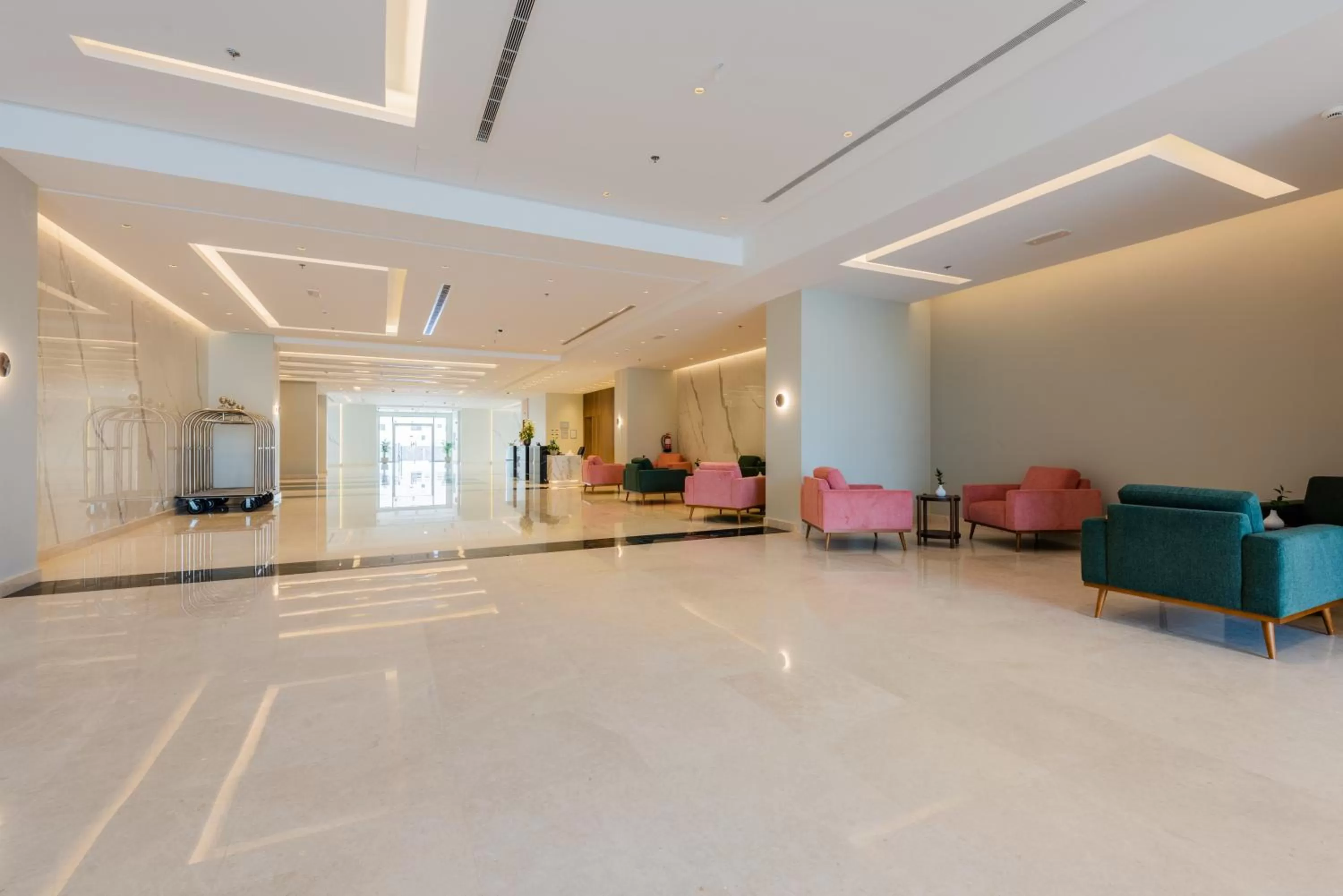 Lobby or reception in Hasanah suites