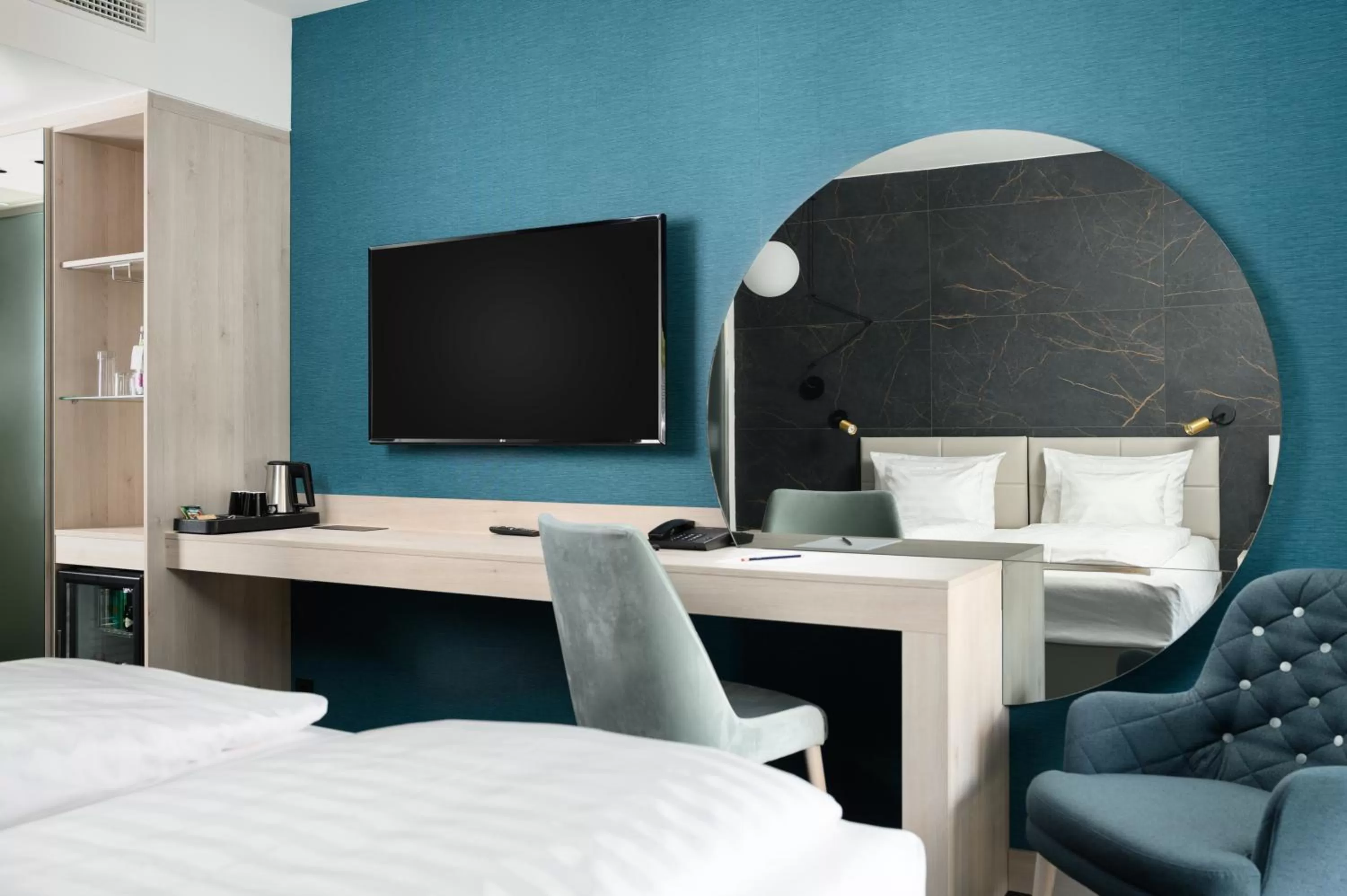 Bed in Mercure Tokaj Center