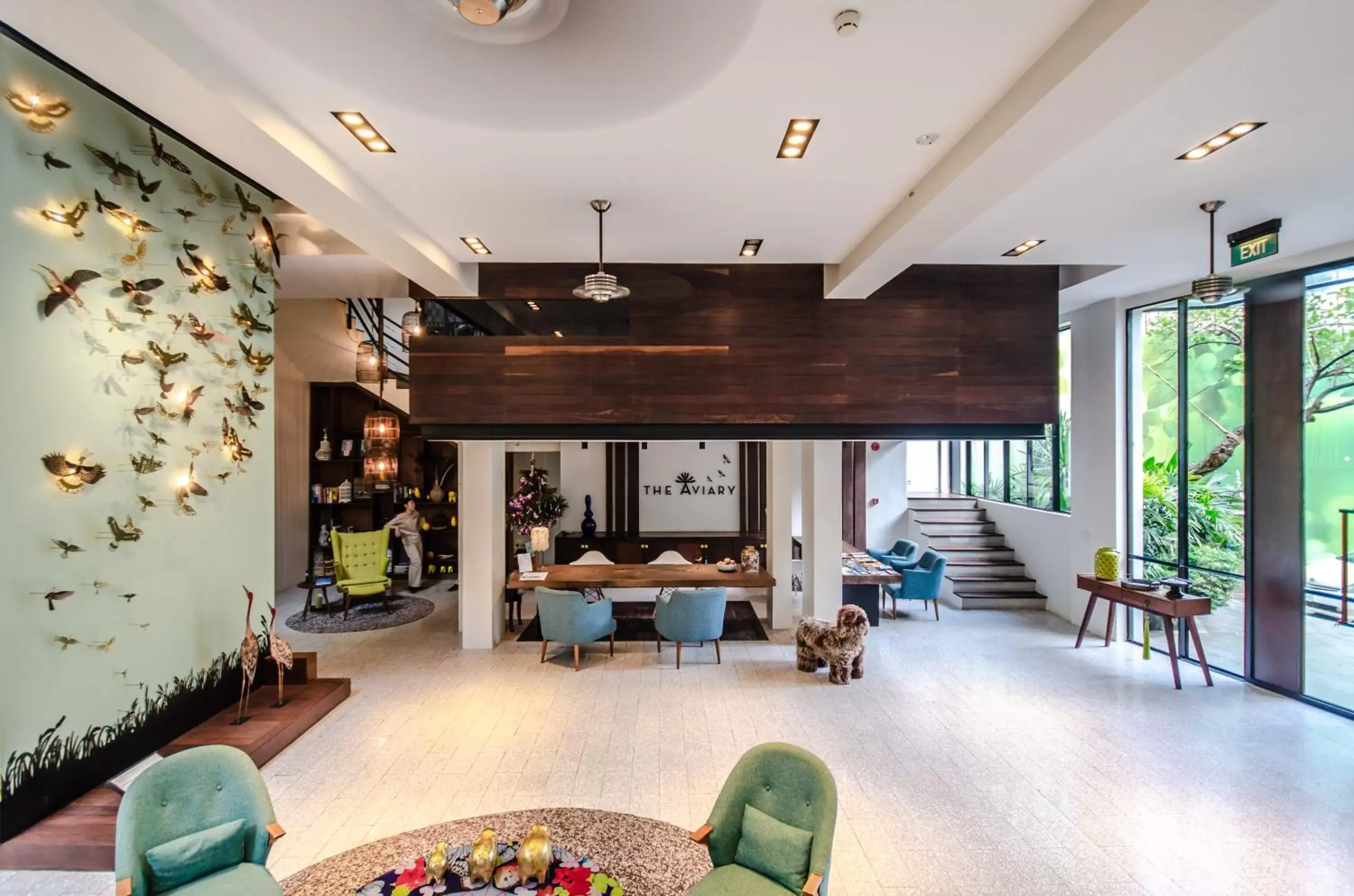 Lobby or reception in The Aviary Hotel Lobby or reception in The Aviary Hotel