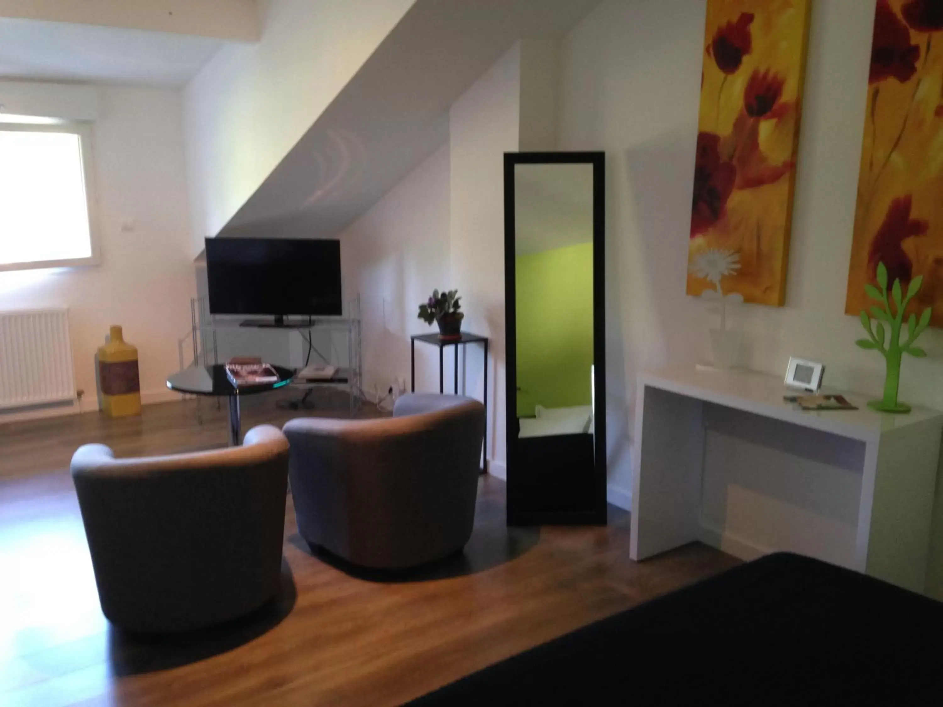 Double Room with Garden View - single occupancy in Les Chambres Lauryvan Double Room with Garden View - single occupancy in Les Chambres Lauryvan