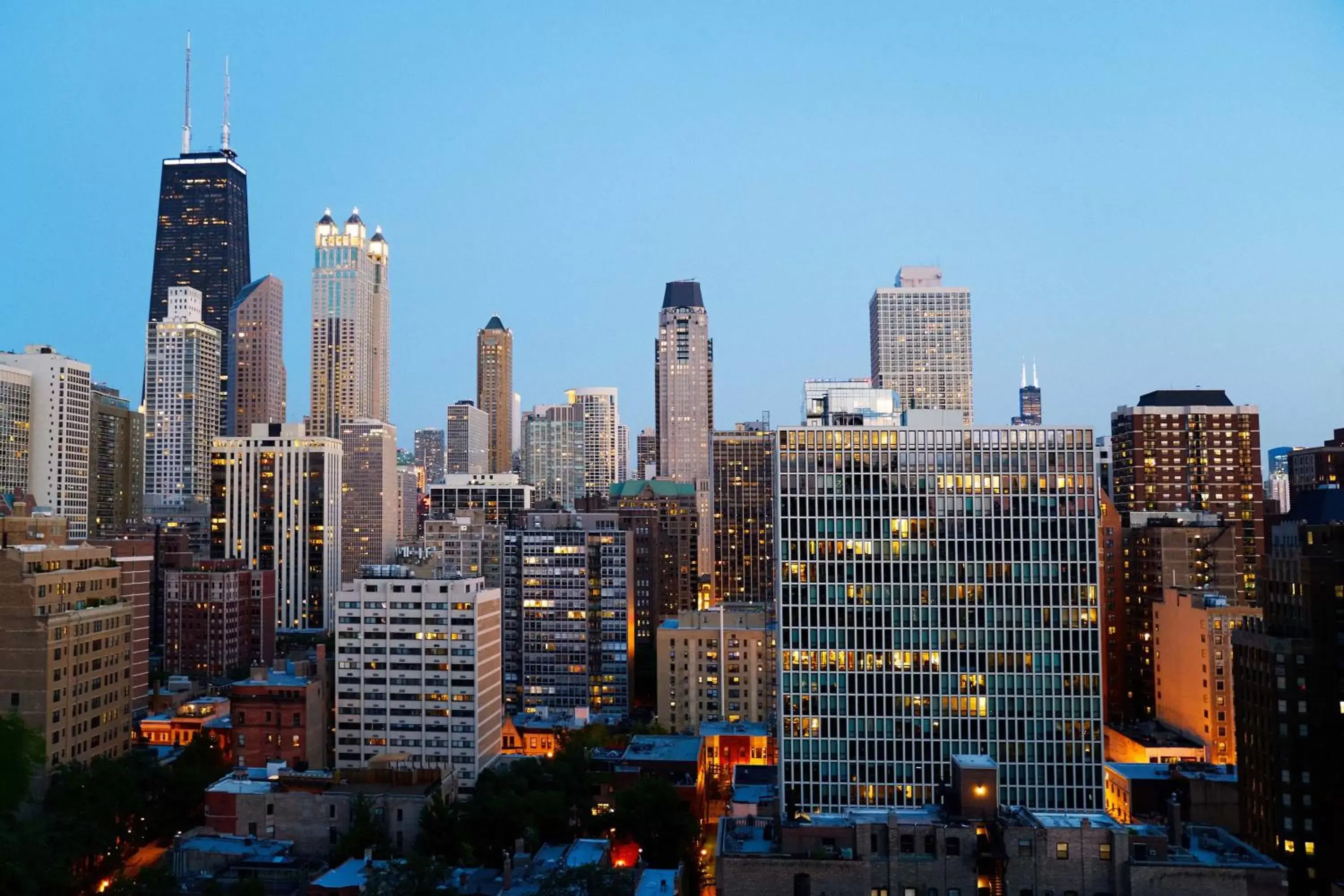 City view in Ambassador Chicago, part of JdV by Hyatt