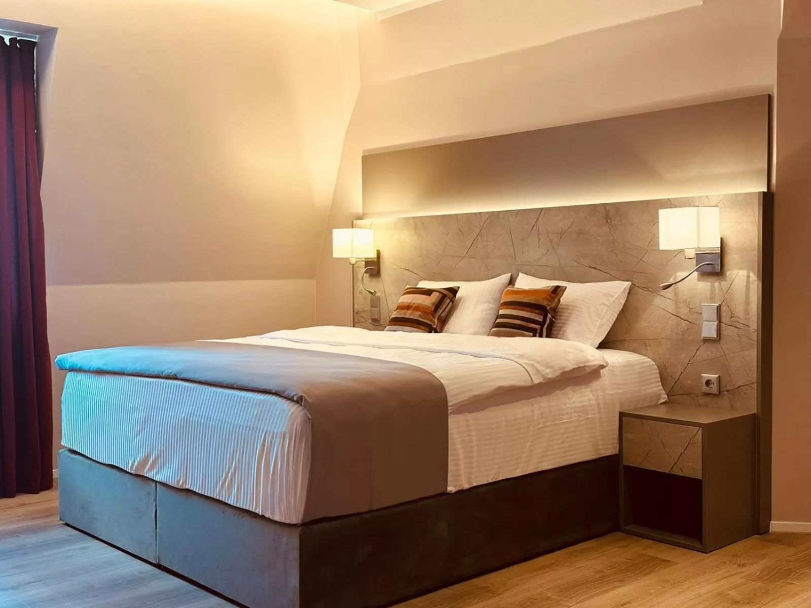 Bed in MEA HOTEL TRIER