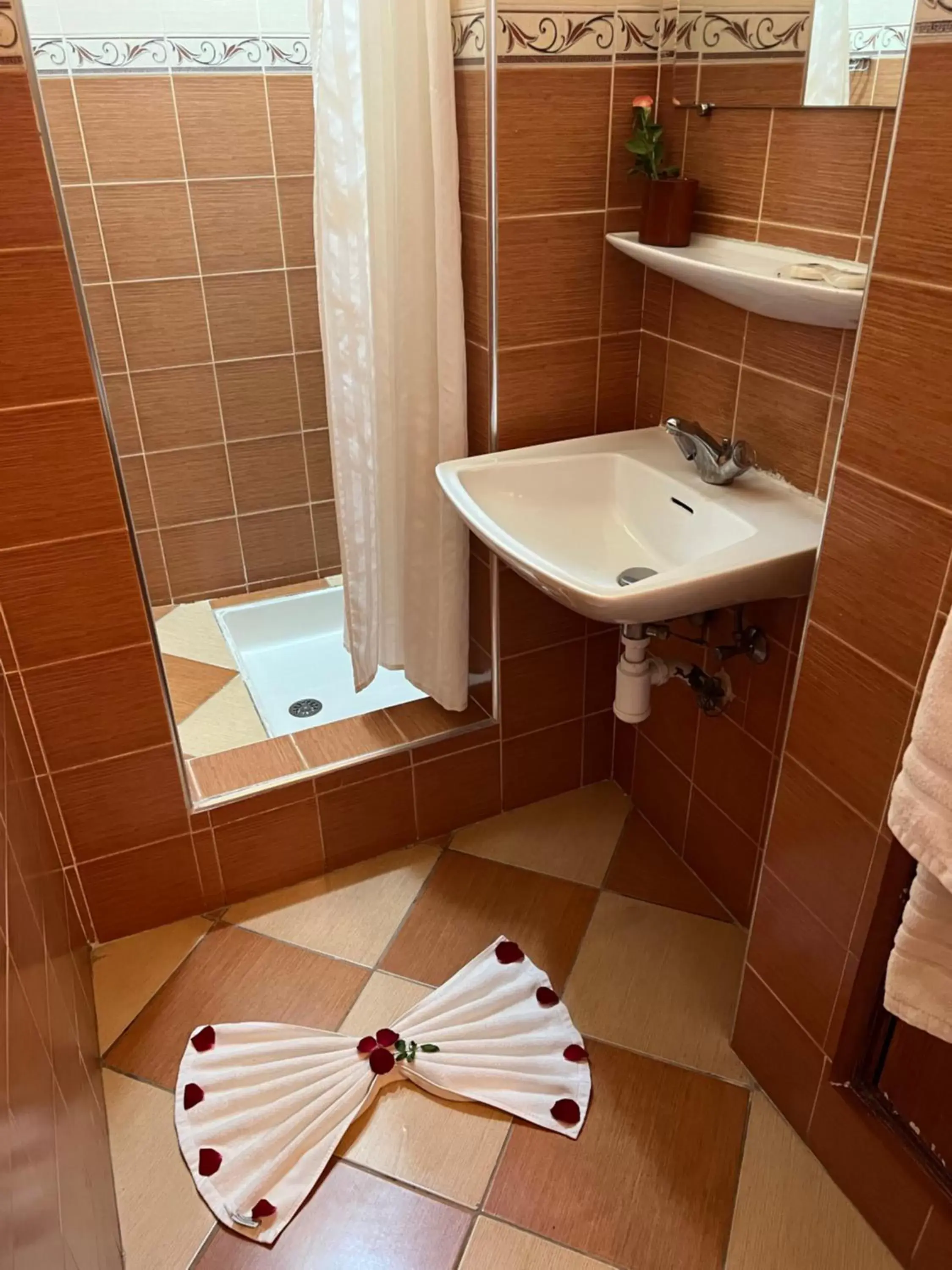 Shower, Bathroom in Studiotel Afoud