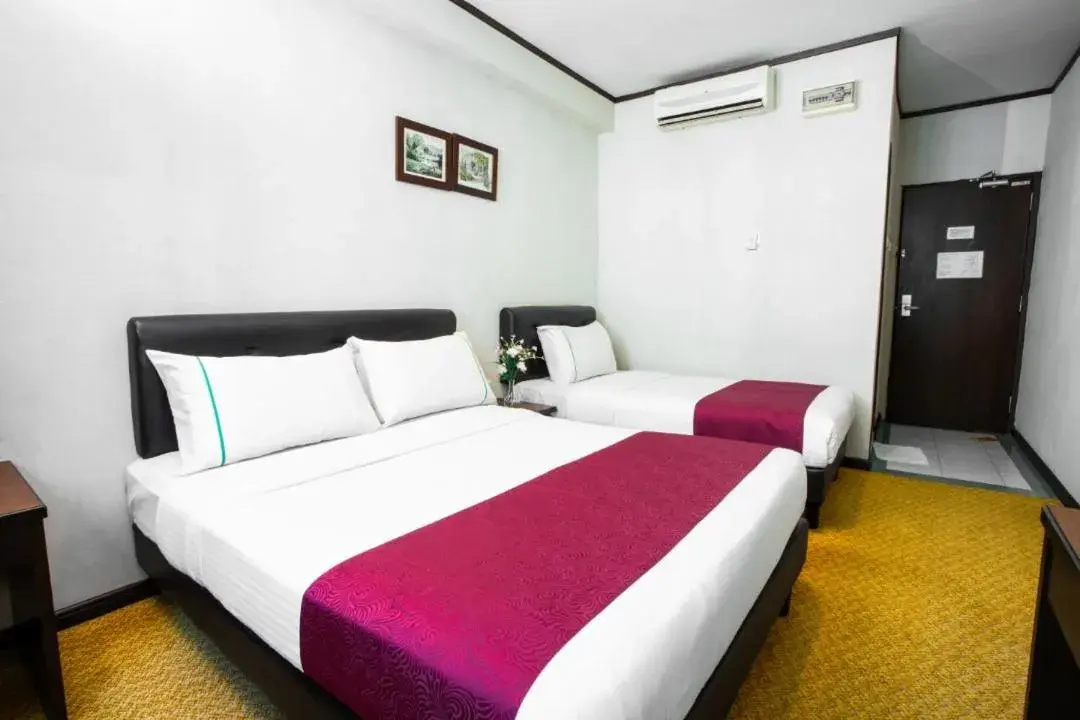 Bed in Hotel Vistaria