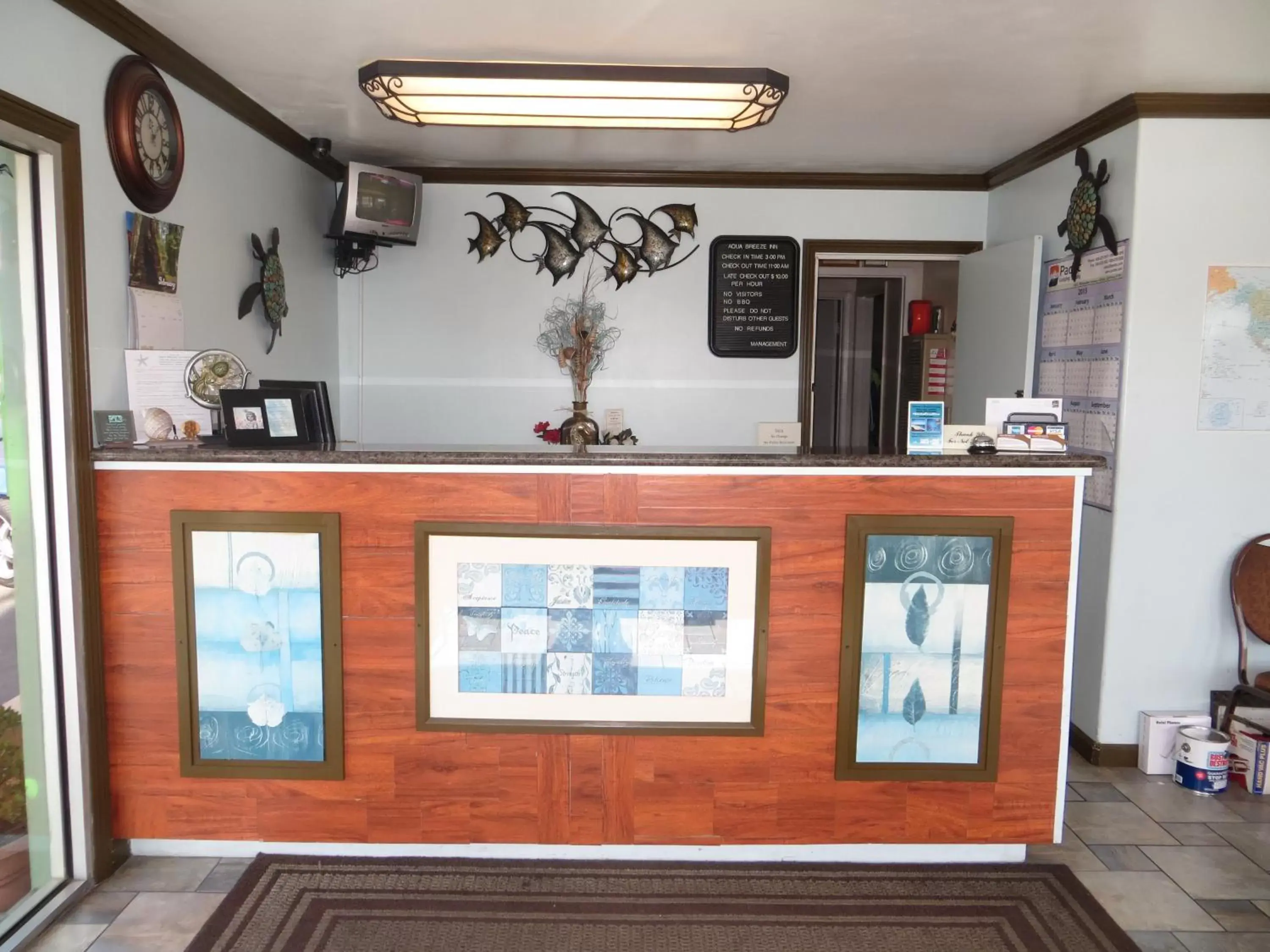 Lobby or reception, Lobby/Reception in Aqua Breeze Inn