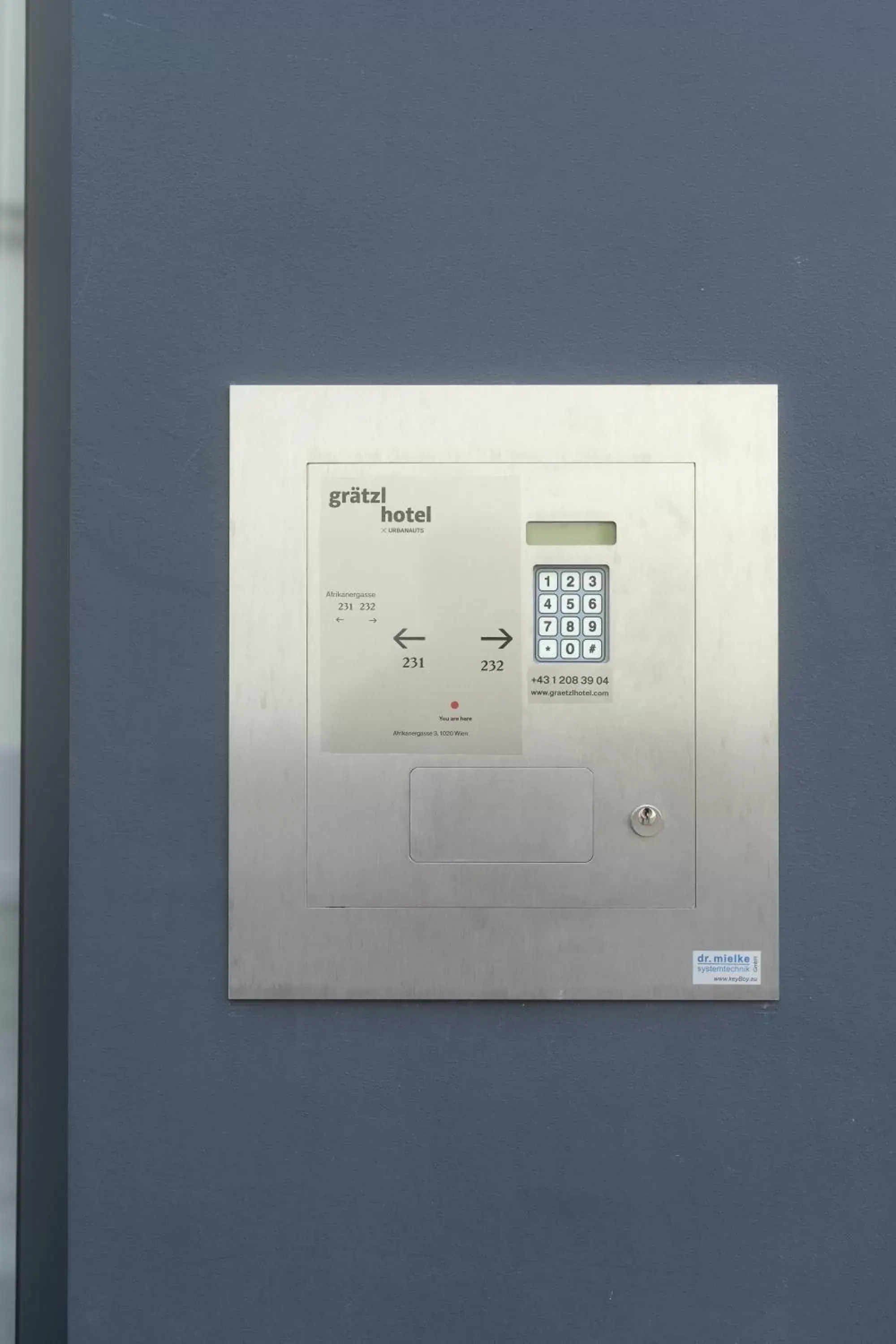 Property building in grätzlhotel Karmelitermarkt Property building in grätzlhotel Karmelitermarkt