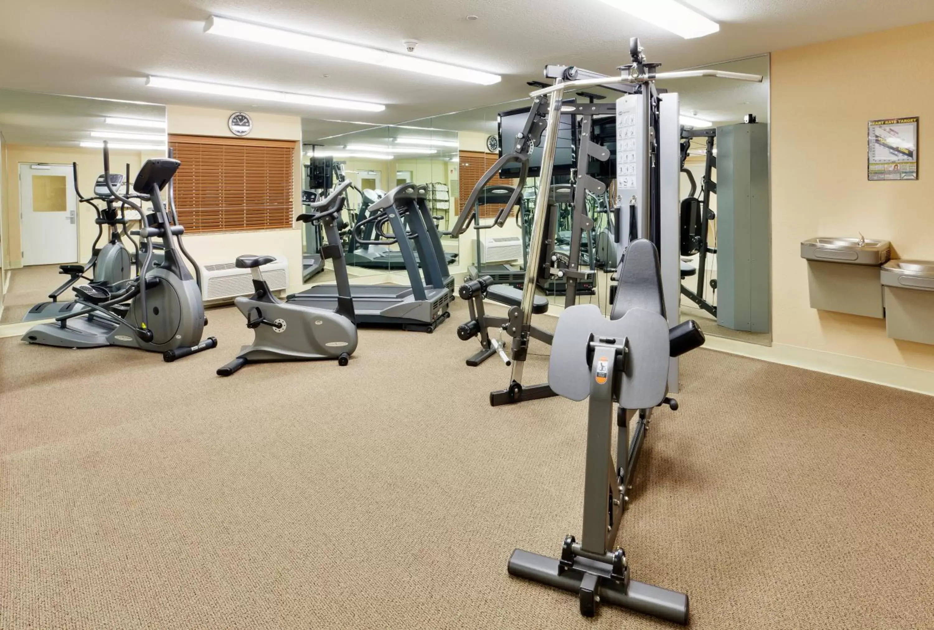 Fitness centre/facilities, Fitness Center/Facilities in Candlewood Suites Hazleton, an IHG Hotel