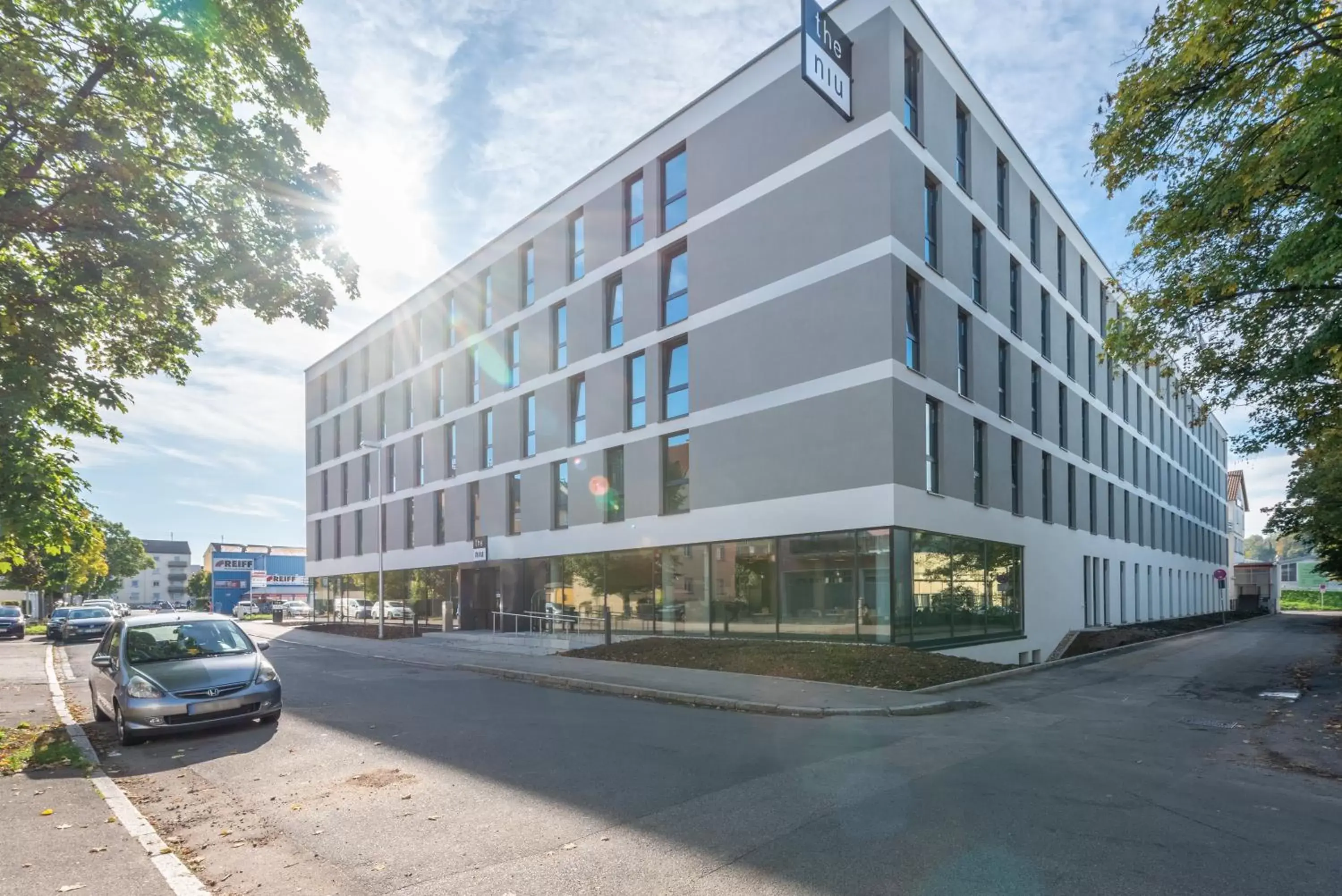 Facade/entrance, Property Building in the niu Timber