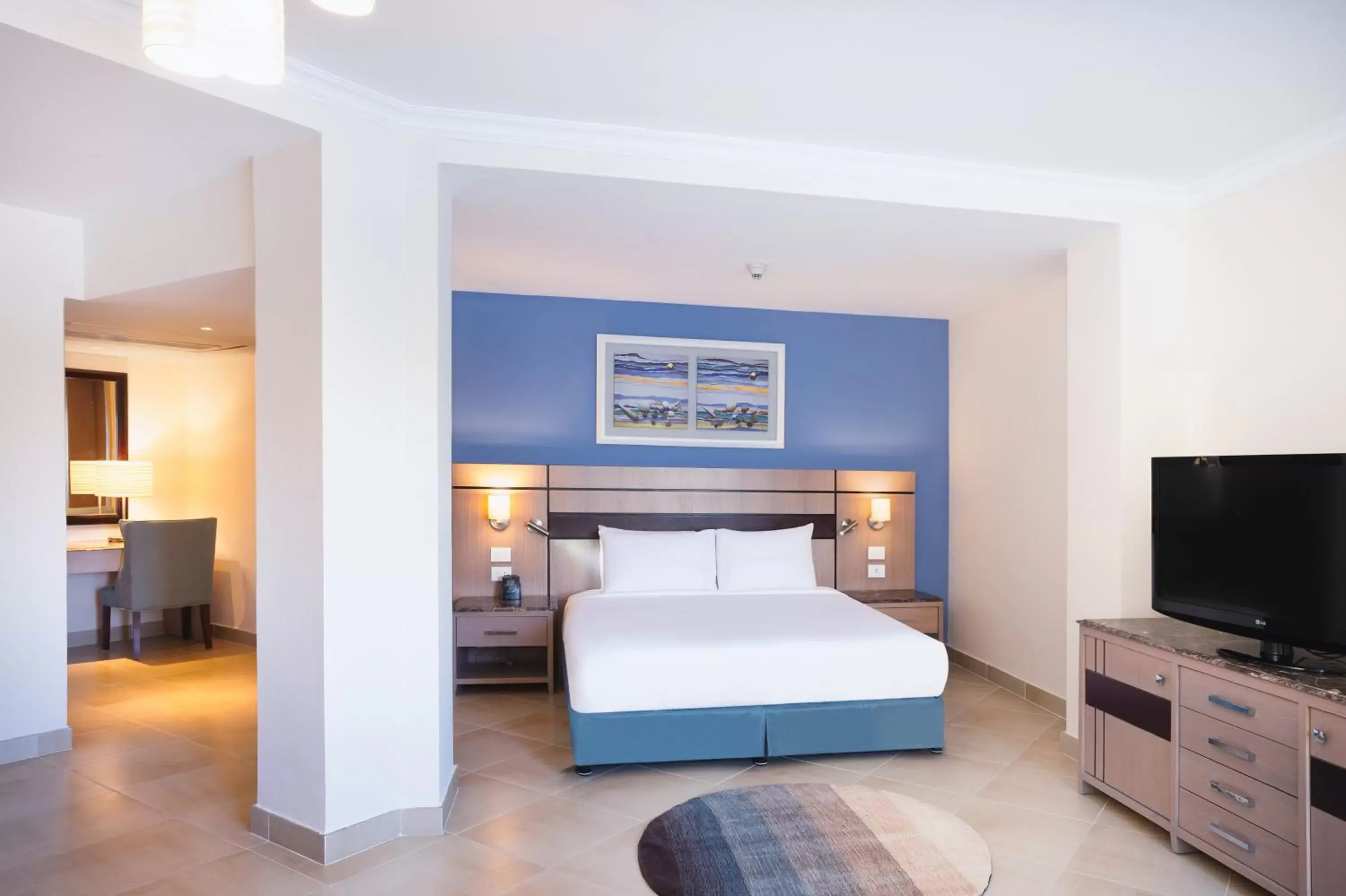 Bed in Swiss Inn Resort Hurghada