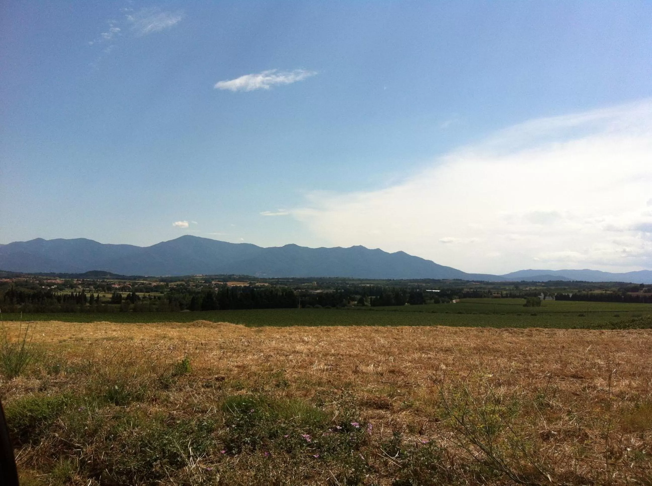 Natural landscape in Le Mas de la Prade