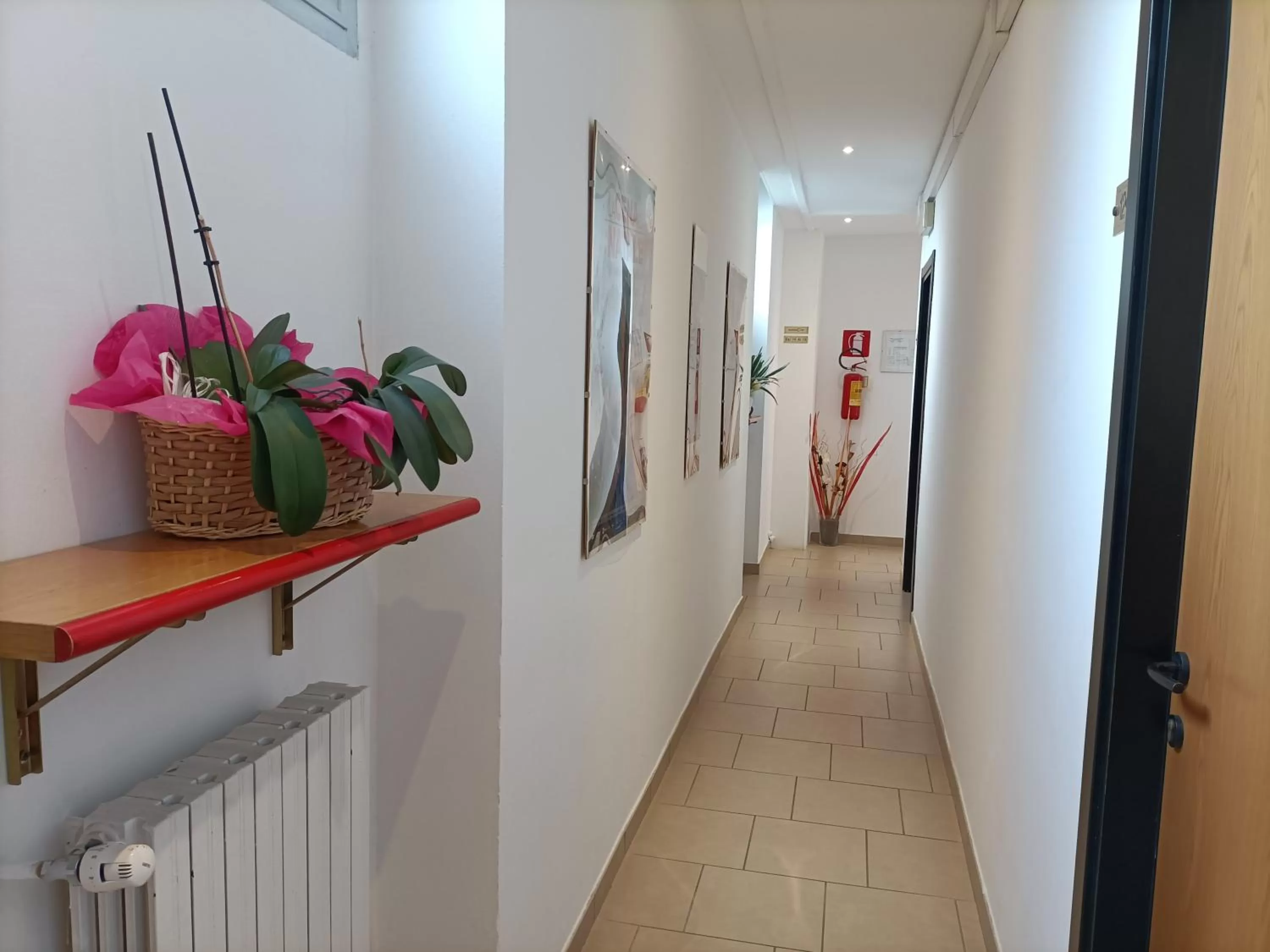 Decorative detail in Albergo Roma