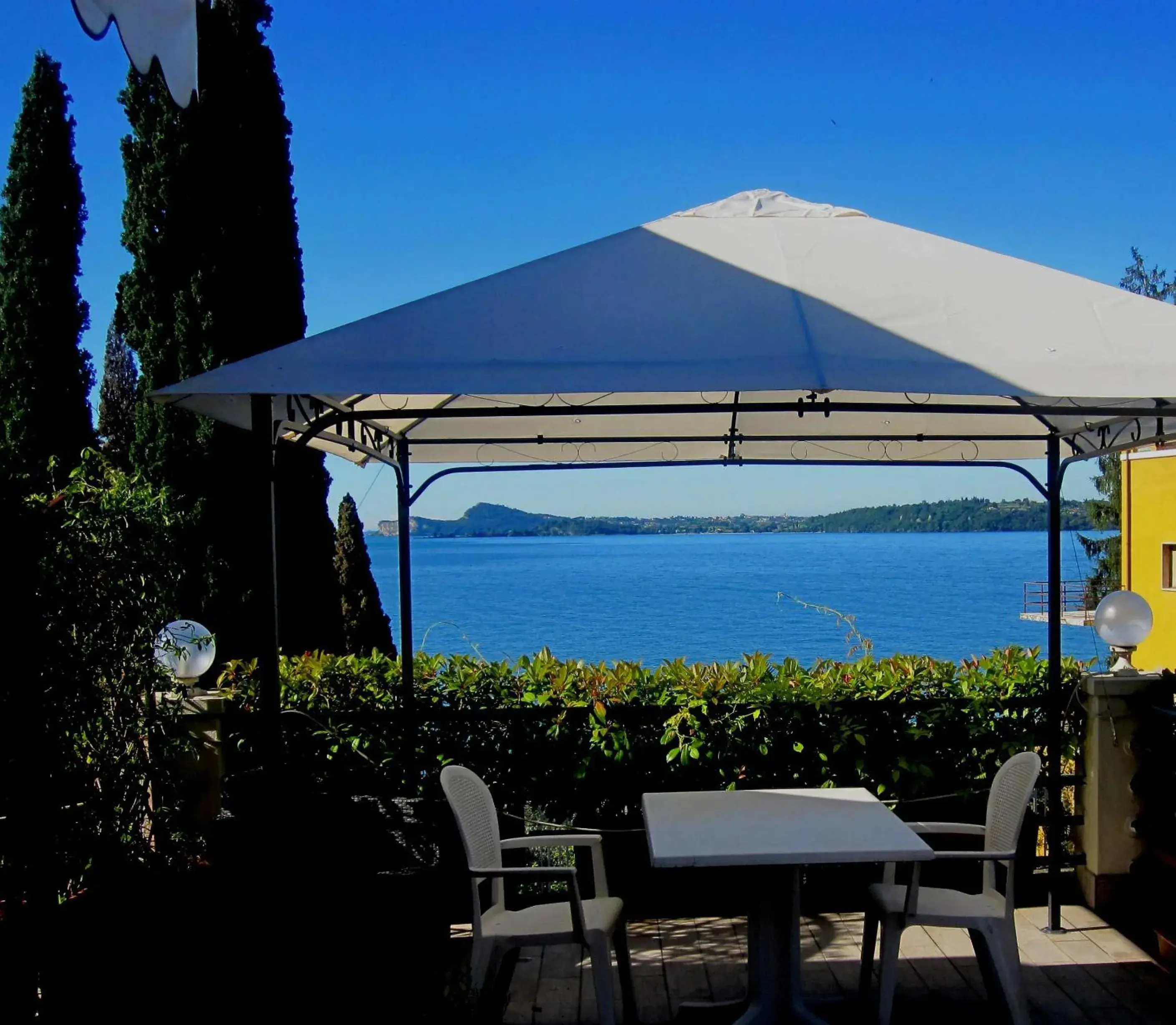 Patio in Hotel Aquavite