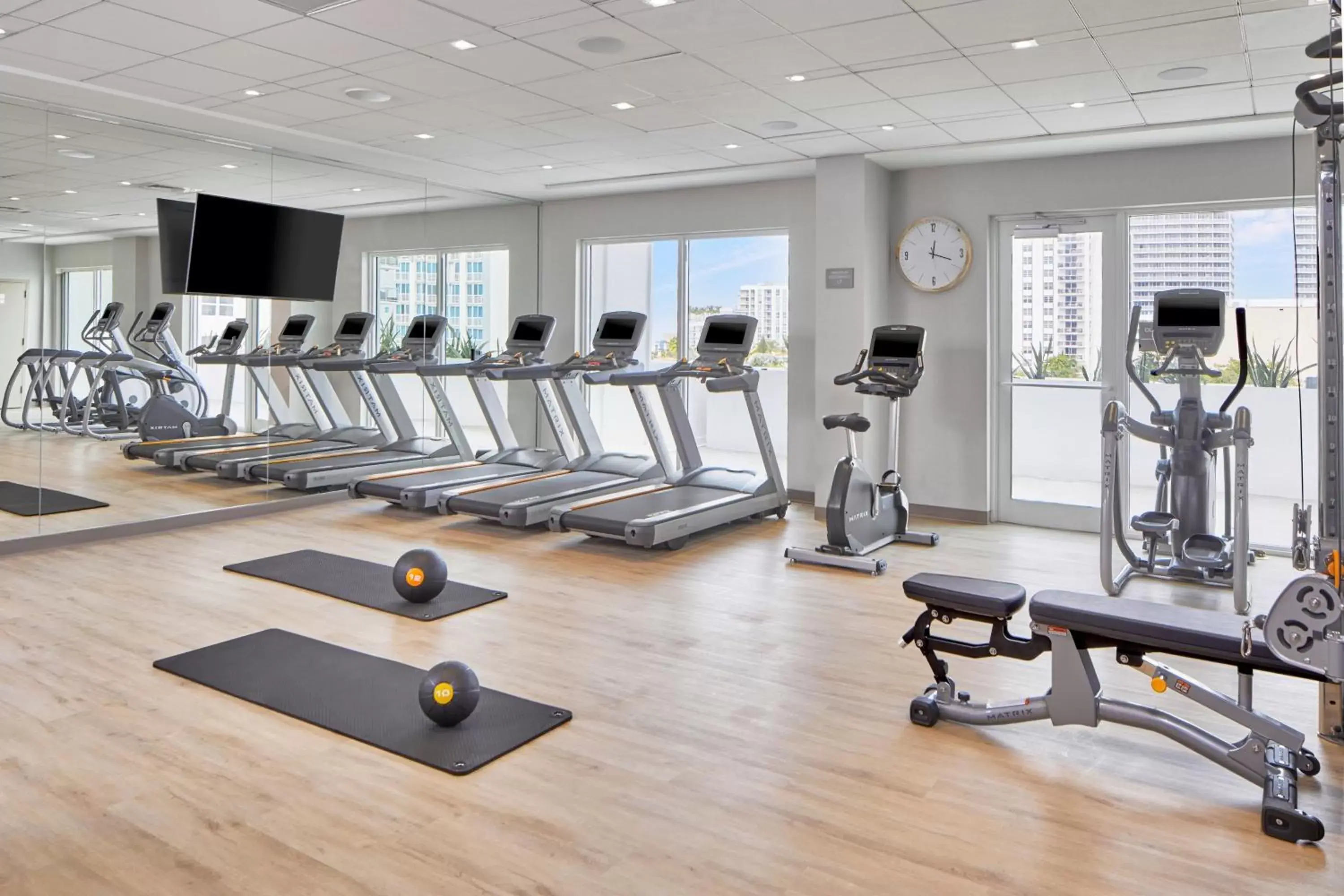 Fitness centre/facilities, Fitness Center/Facilities in AC Hotel by Marriott Fort Lauderdale Beach
