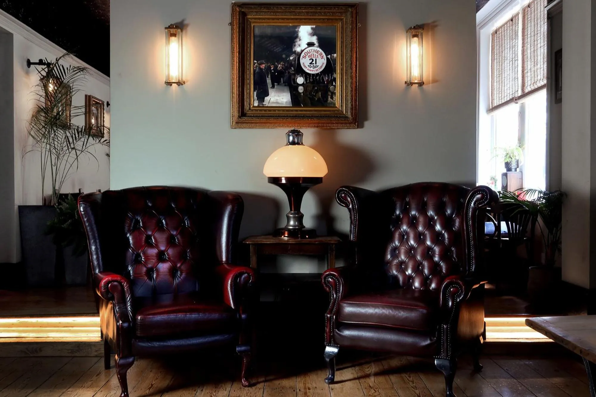 Seating area in The Southern Belle