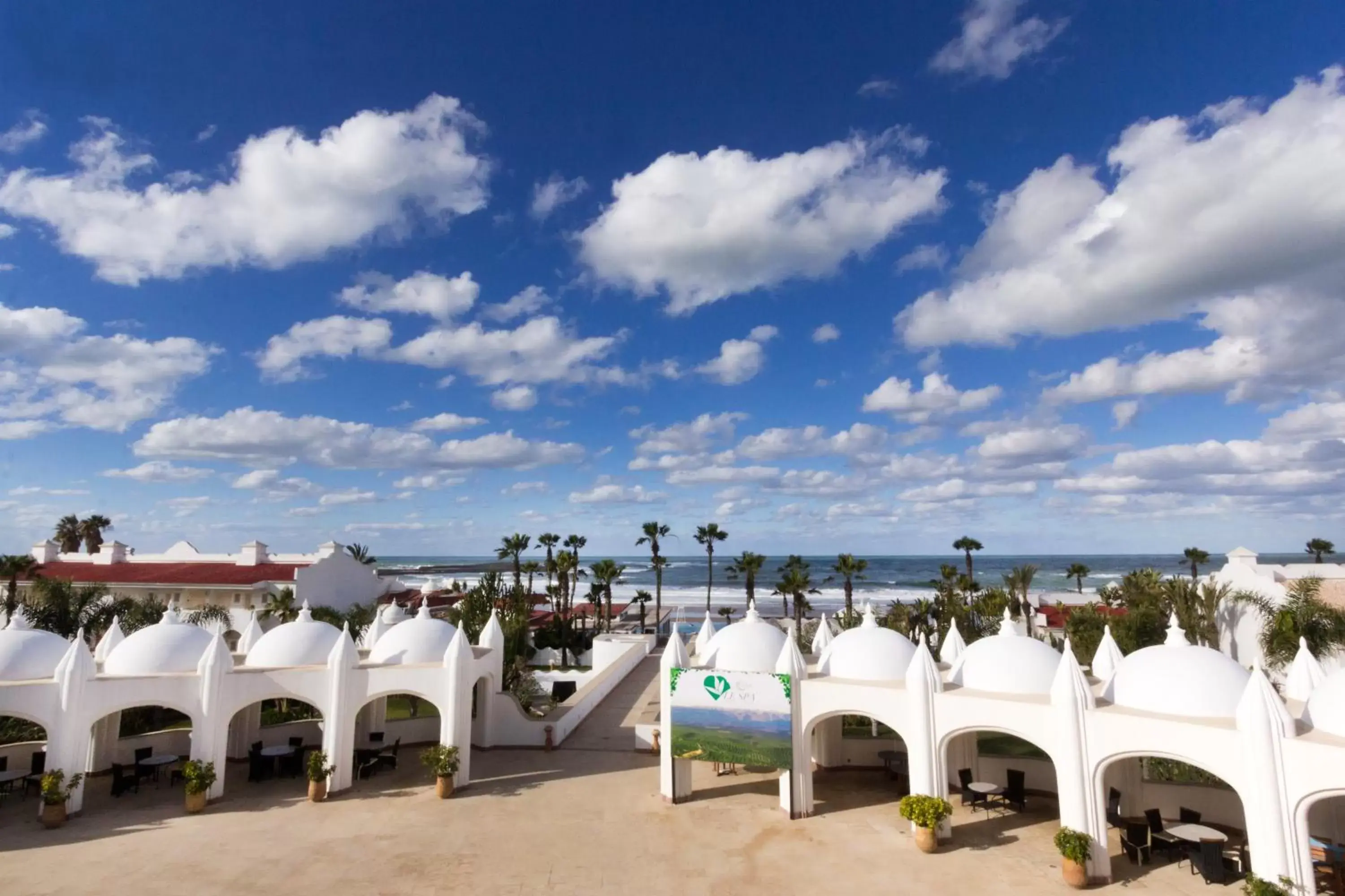 Property building in L' Amphitrite Palace Beach Resort & Spa Property building in L' Amphitrite Palace Beach Resort & Spa