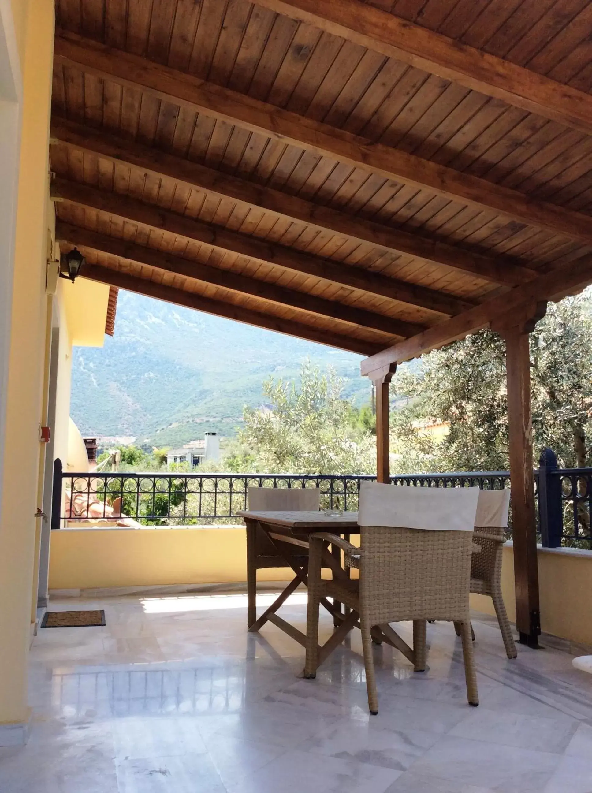 Balcony/Terrace in Angelica Villas Hotel Apartments