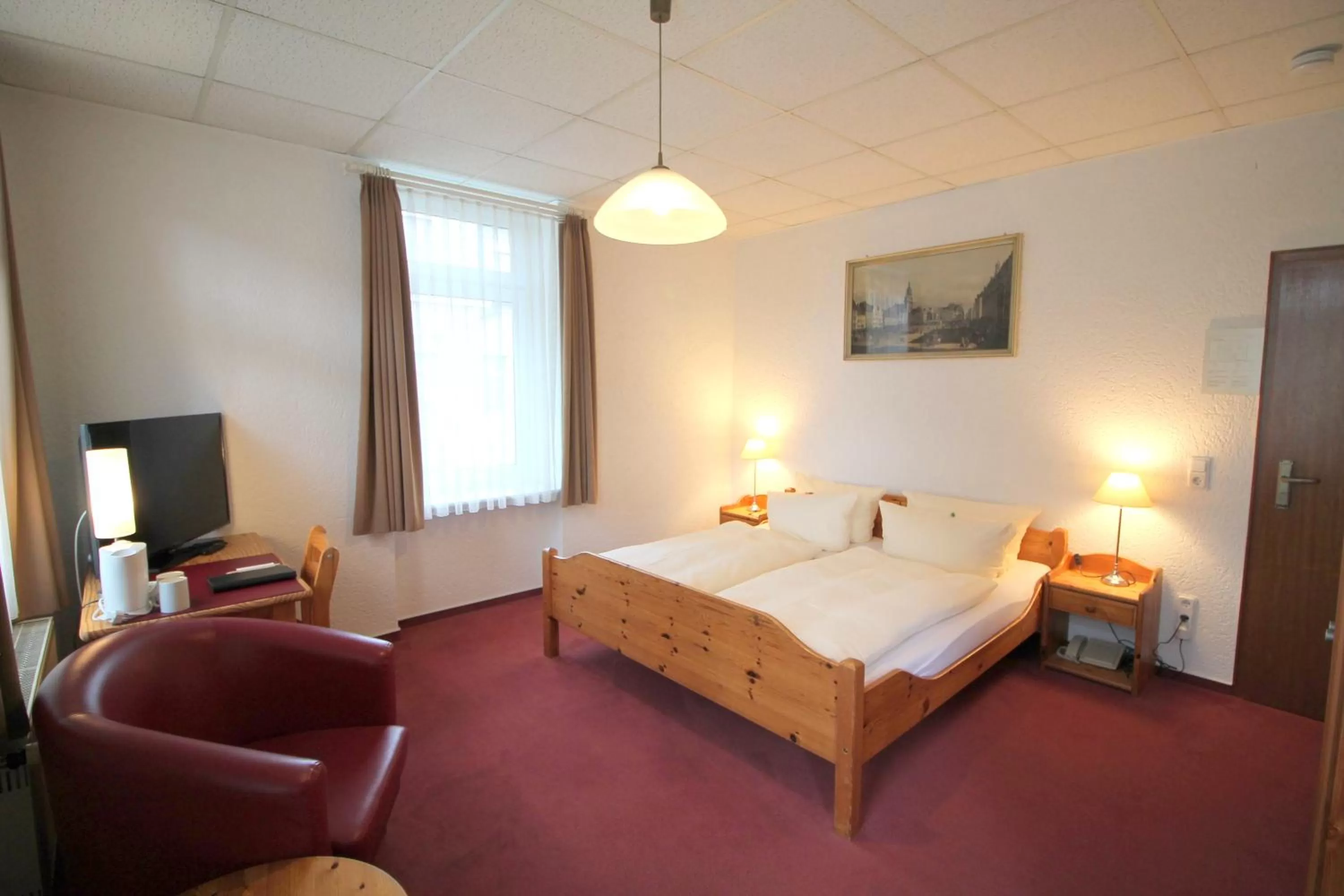 Bedroom in Hotel Burgk