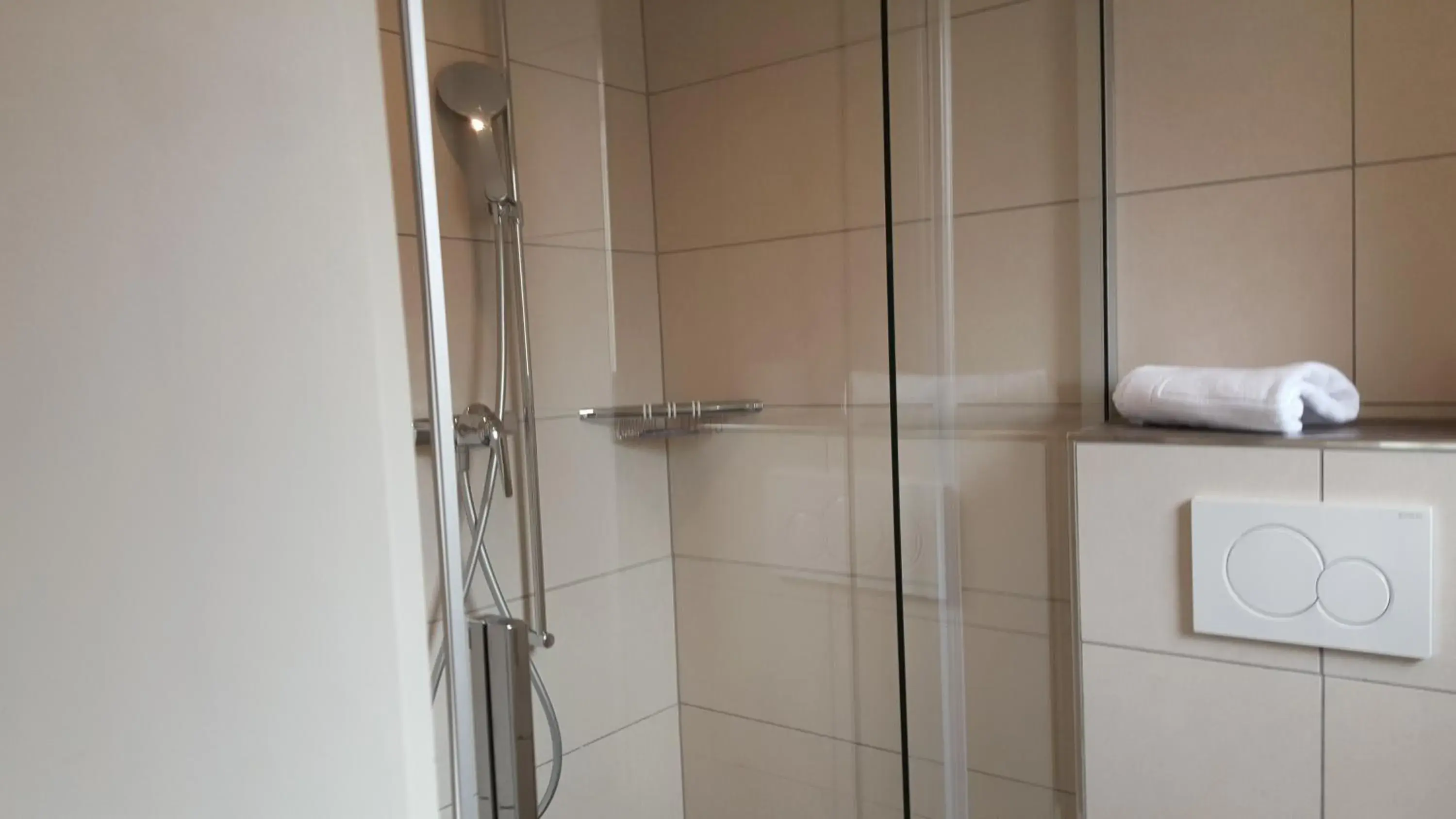 Shower, Bathroom in Post Hardermannli