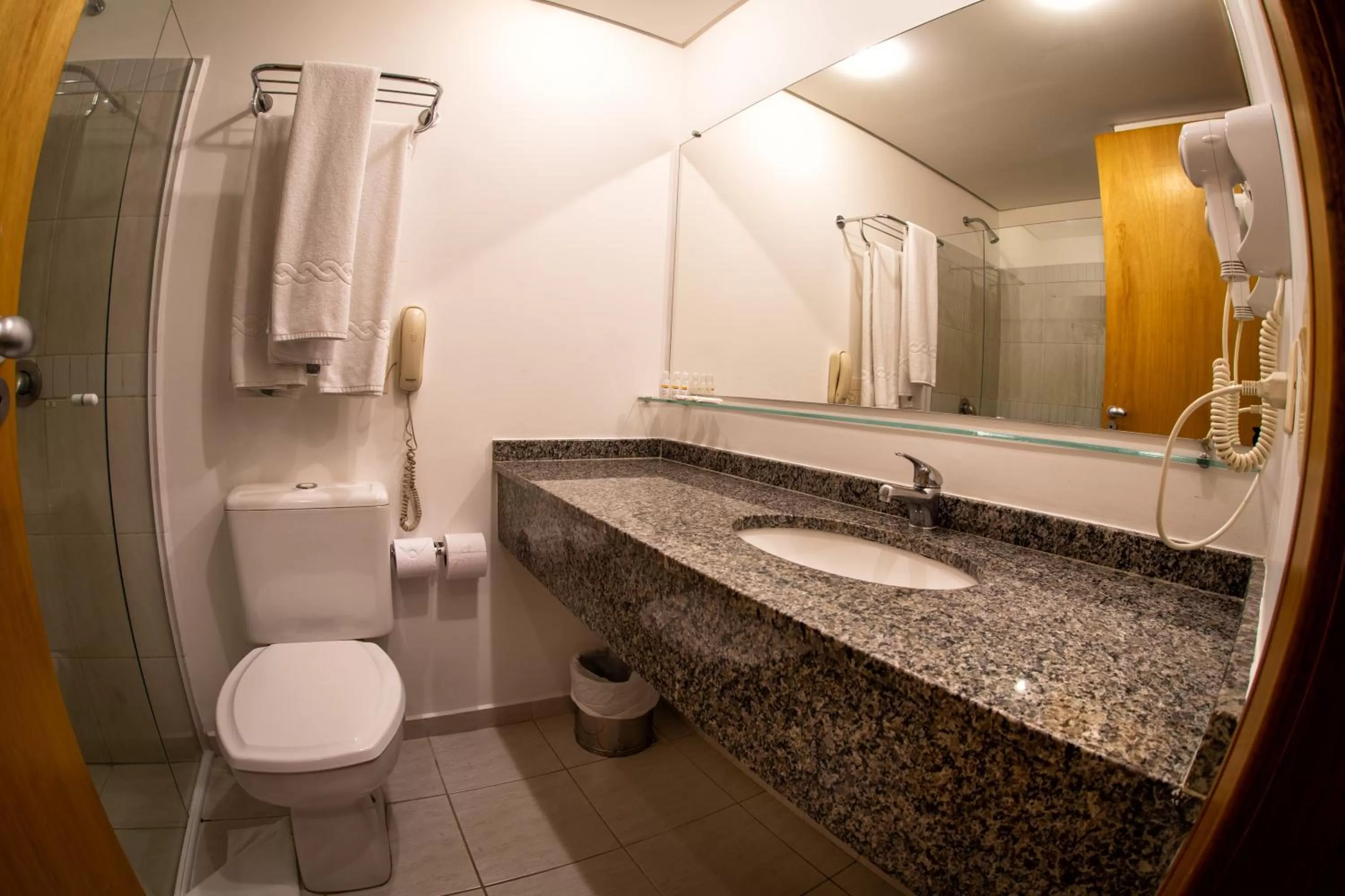 Bathroom in Hotel Campo Largo Express