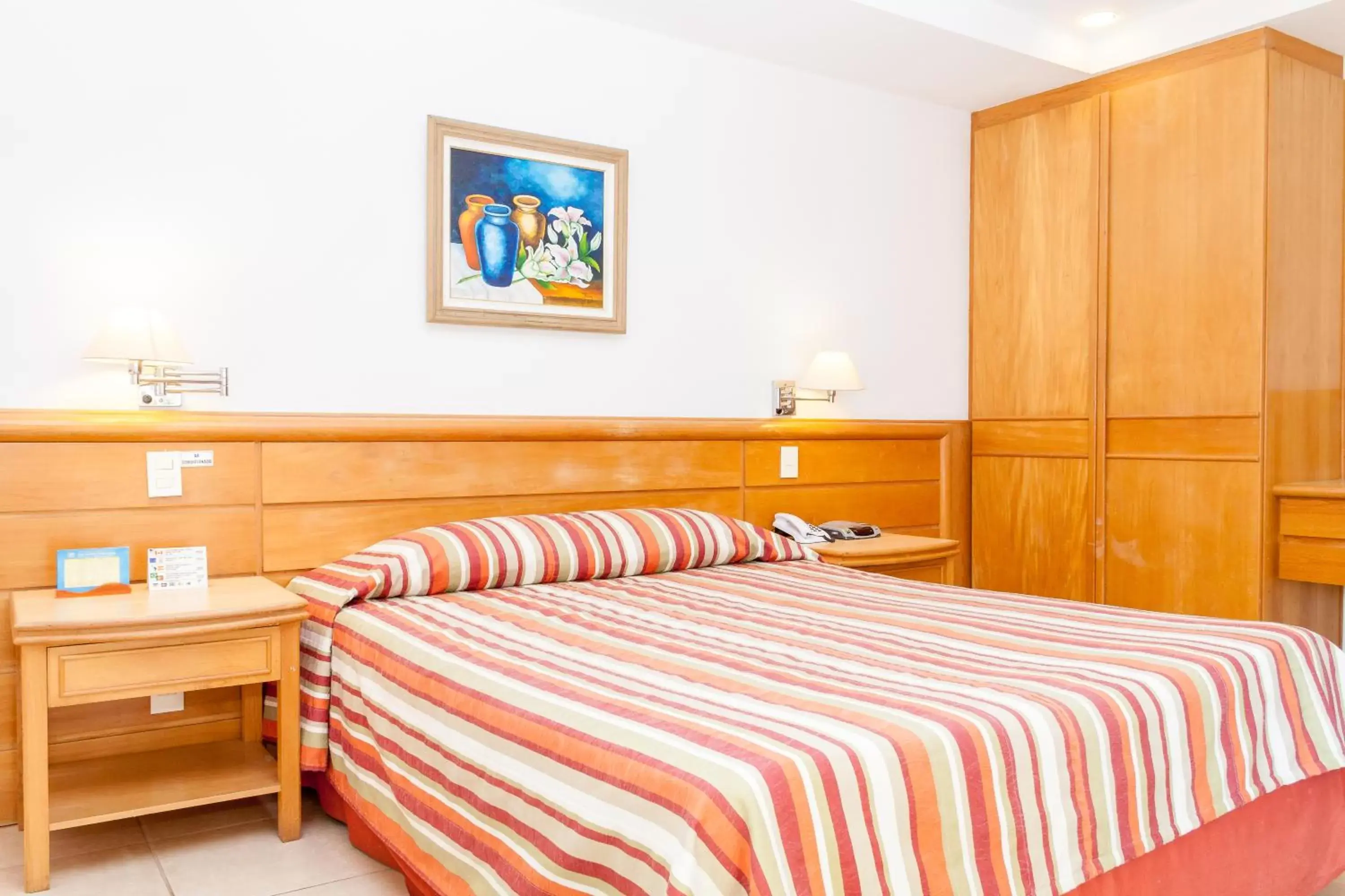 Bed in Hotel Atlântico Búzios Convention Bed in Hotel Atlântico Búzios Convention