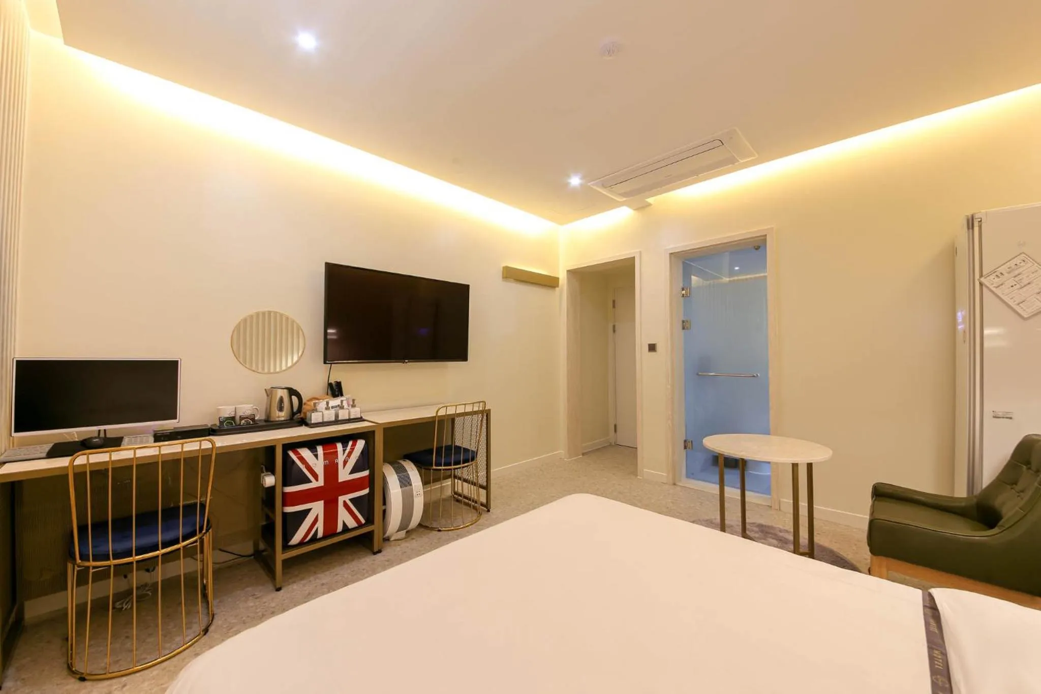 Bed in Suncheon Divine Hotel