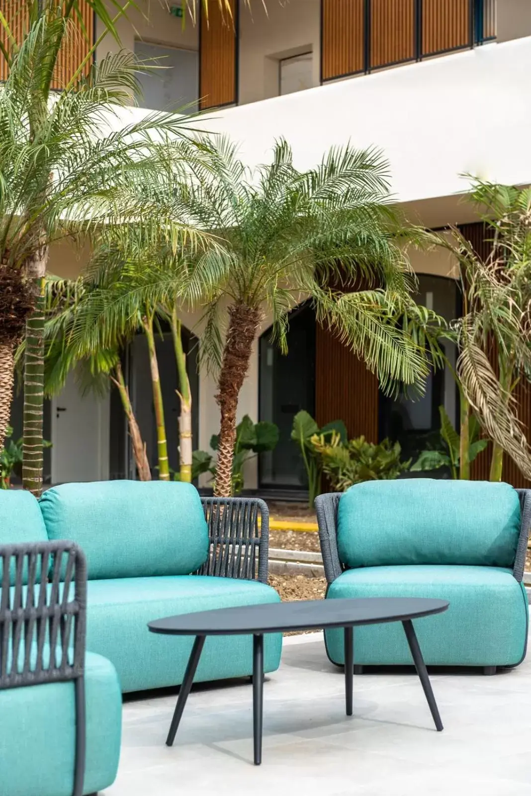 Patio in Limen Wellness Hotel & Spa