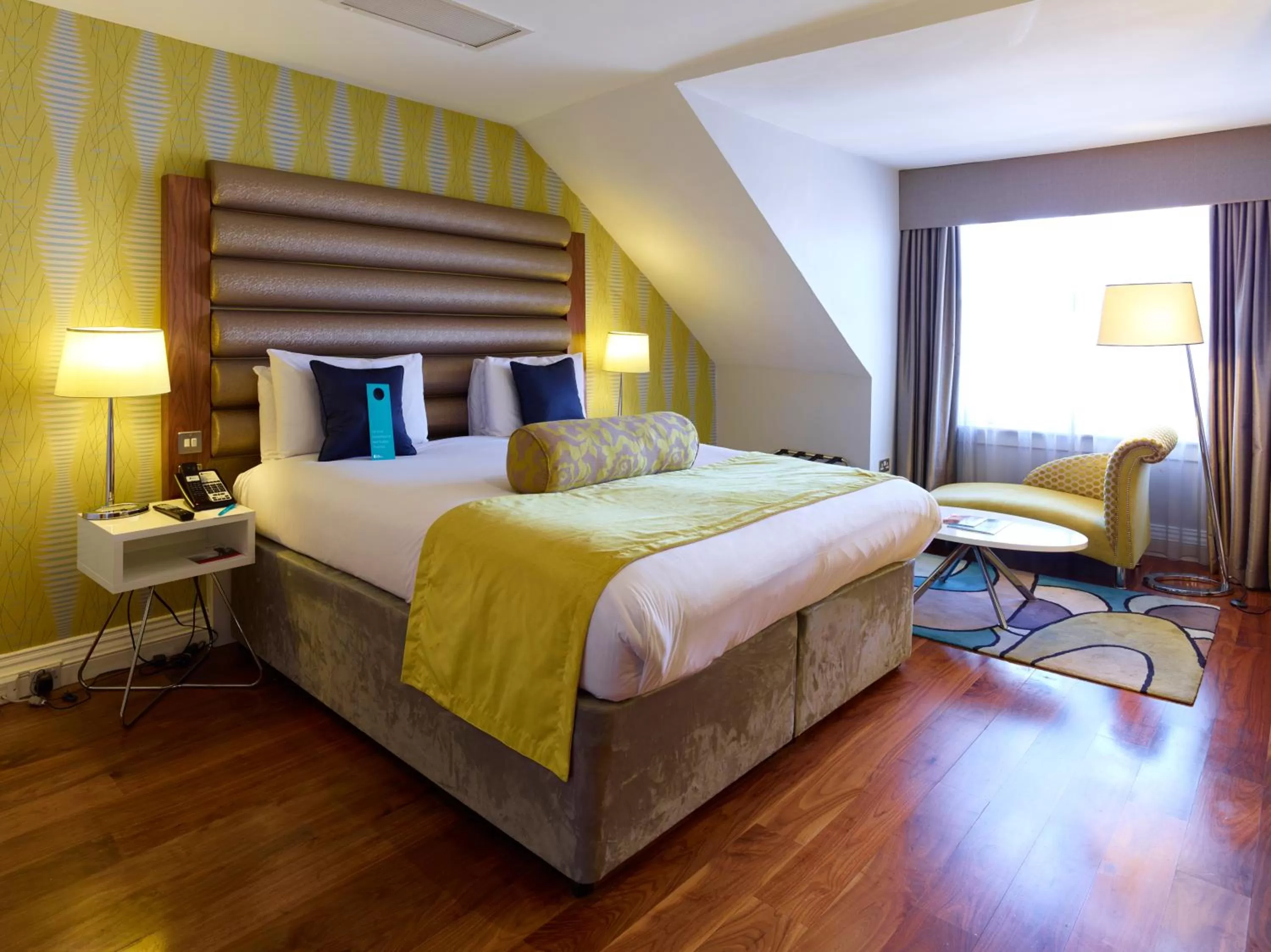 Photo of the whole room, Bed in Hotel Indigo Edinburgh by IHG