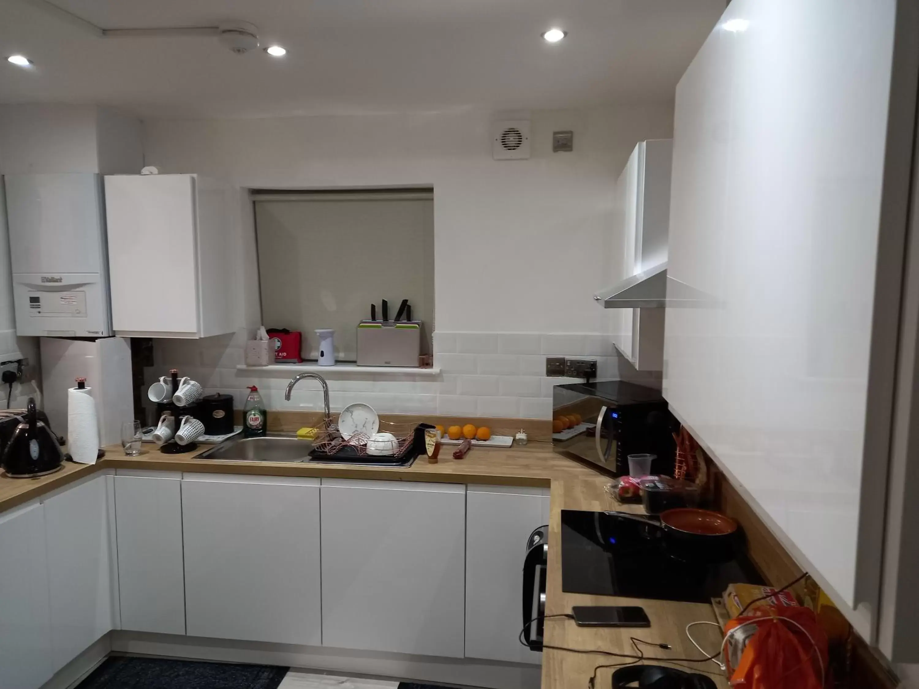 Kitchen/Kitchenette in Cozzy Accommodation