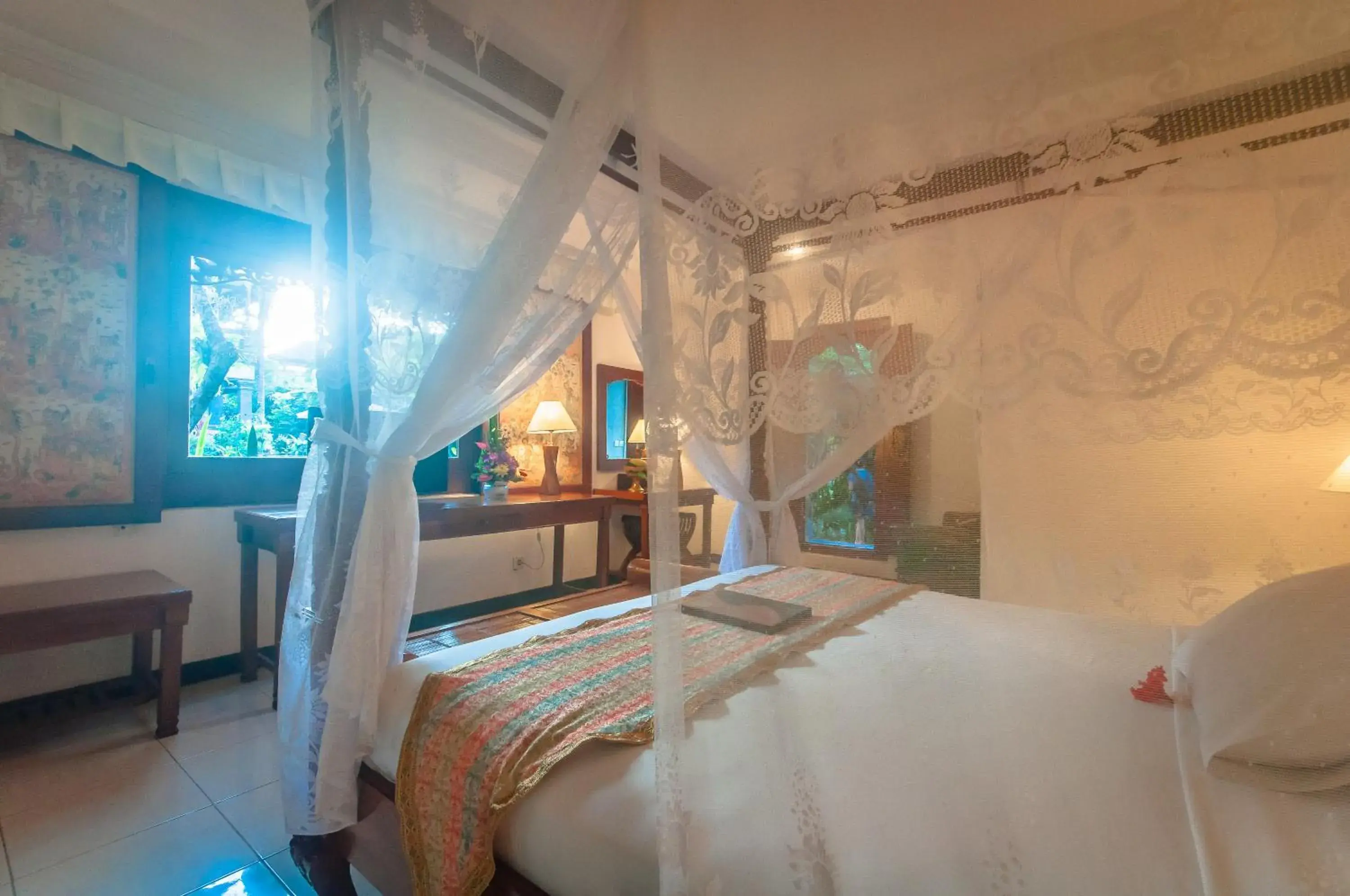 Deluxe Double Room with Pool View in Sahadewa Resort & Spa