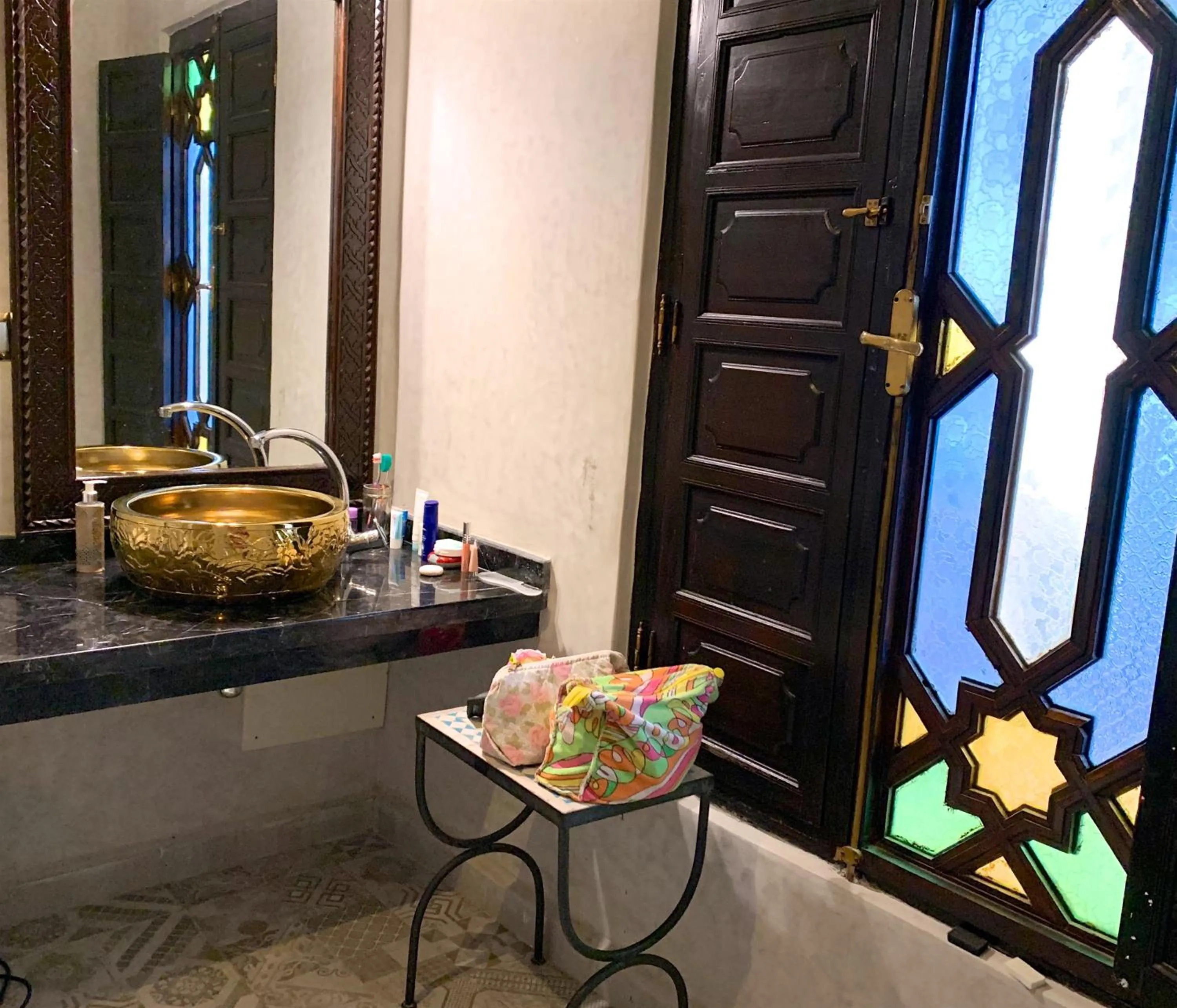Bathroom in Riad 58 Blu