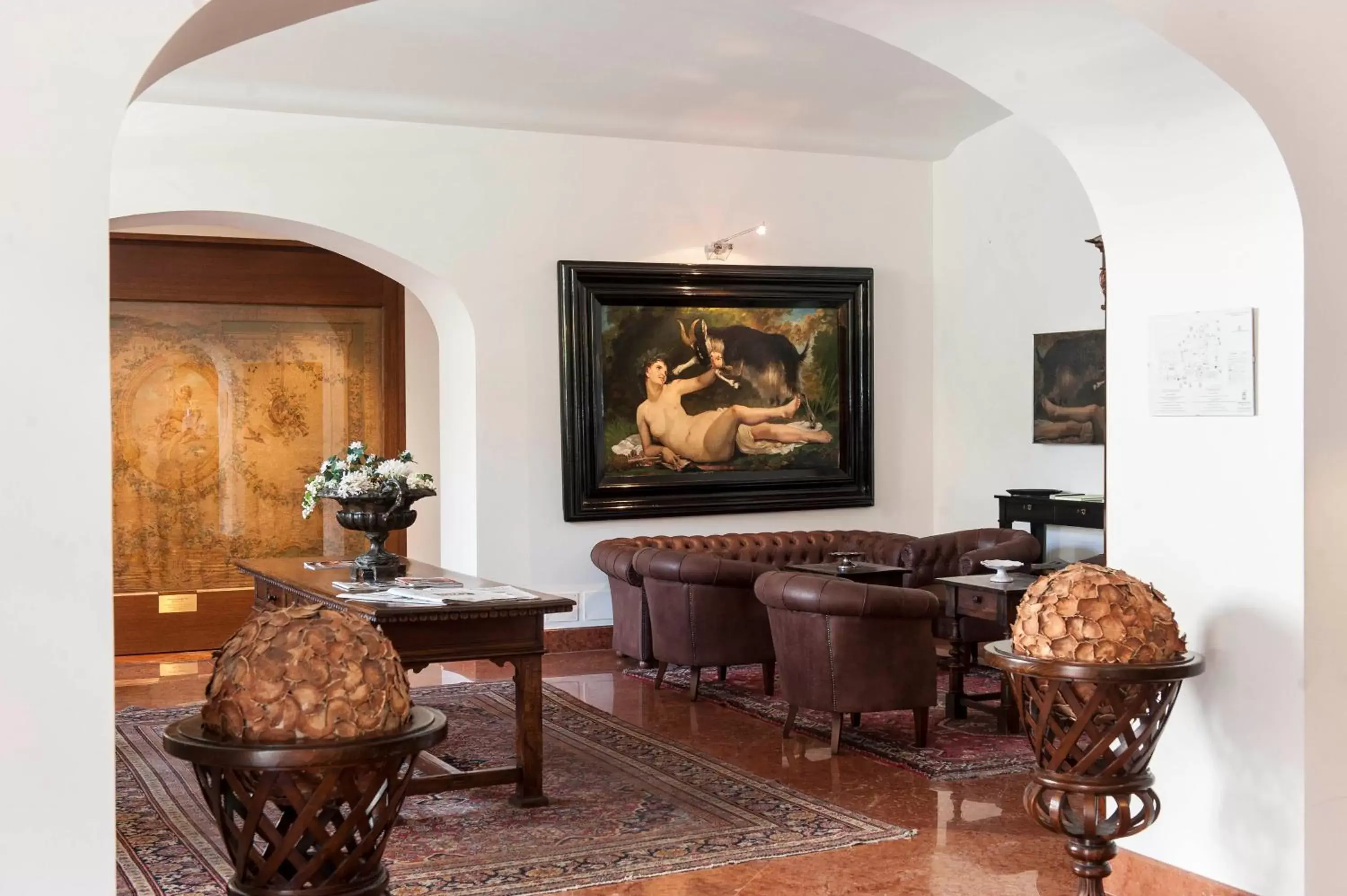Communal lounge/ TV room, Seating Area in Hotel Palazzo Brunaccini