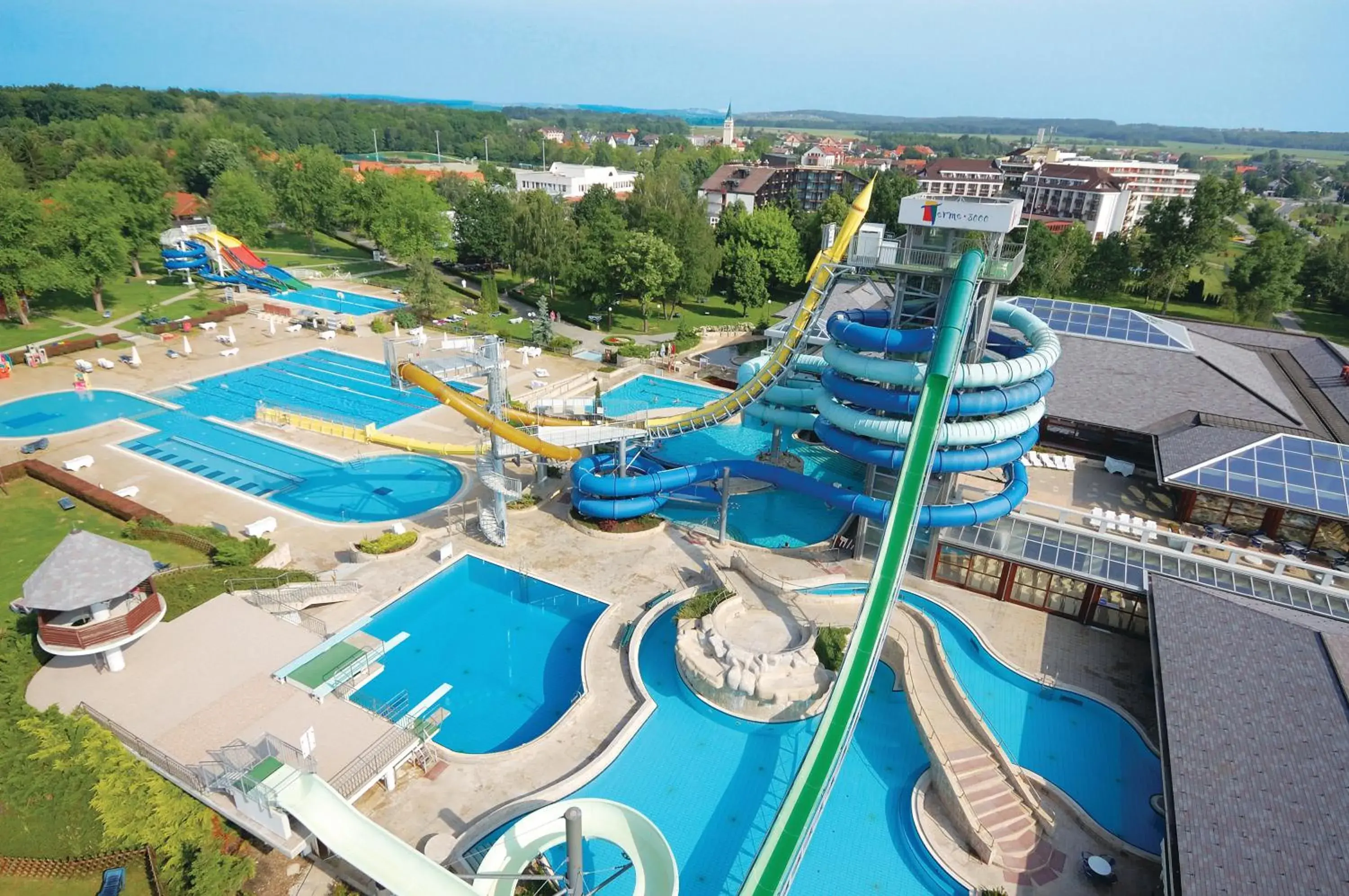 Aqua park, Pool View in Hotel Termal - Terme 3000 - Sava Hotels & Resorts