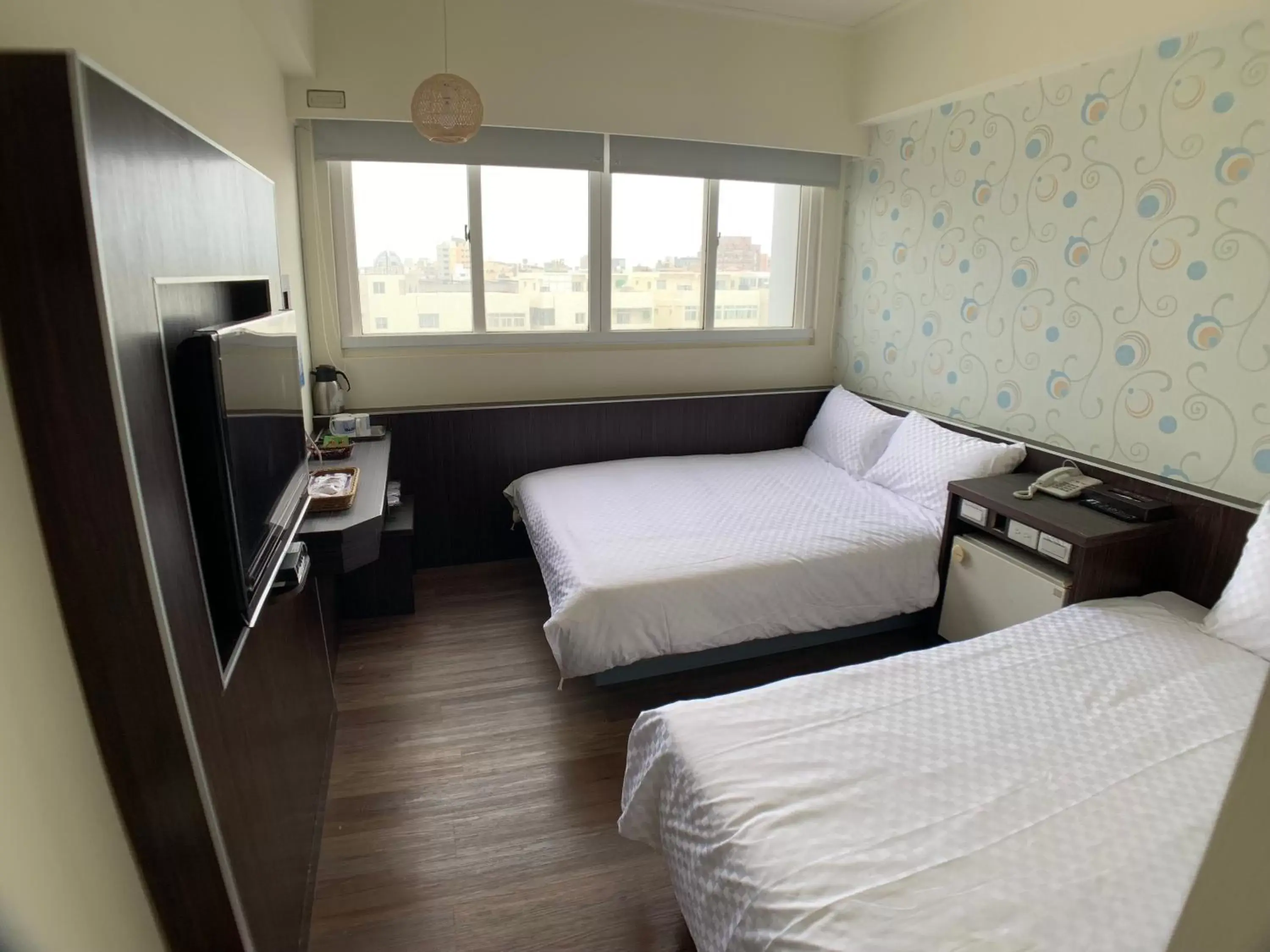 Photo of the whole room, Bed in Penghu An-I Hotel