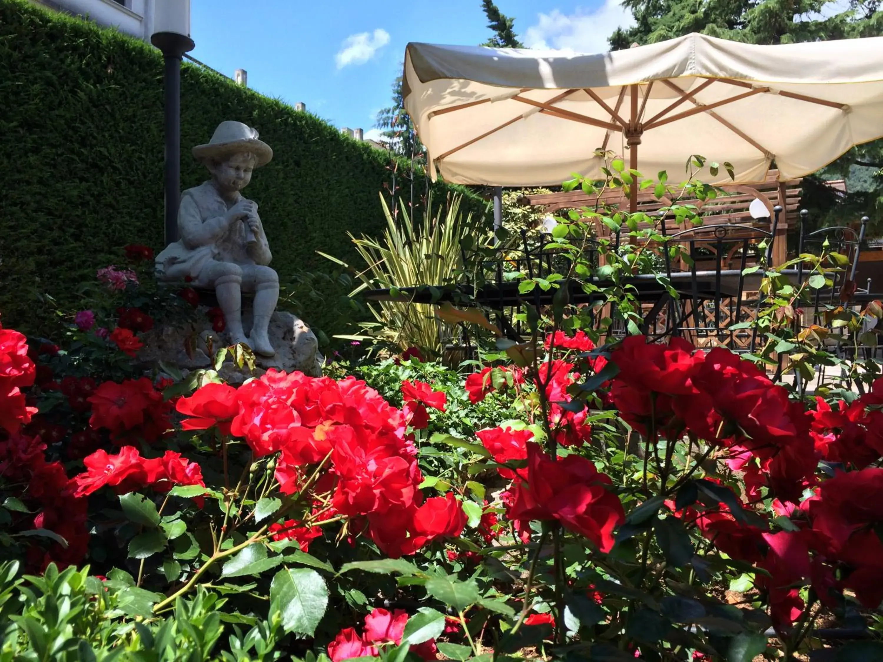 Spring, Garden in Hotel Parco Delle Rose