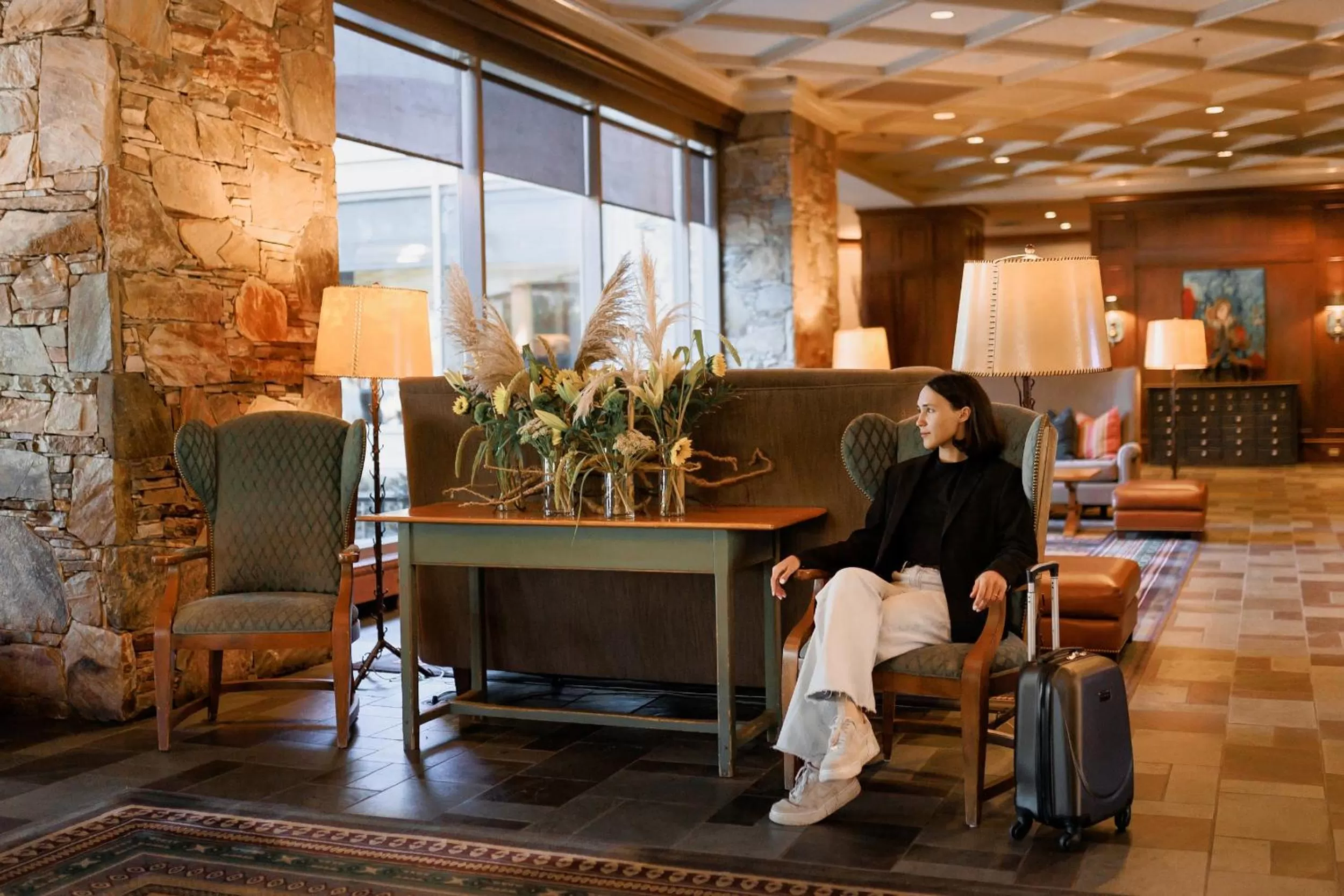 Lobby or reception in Fairmont Chateau Whistler