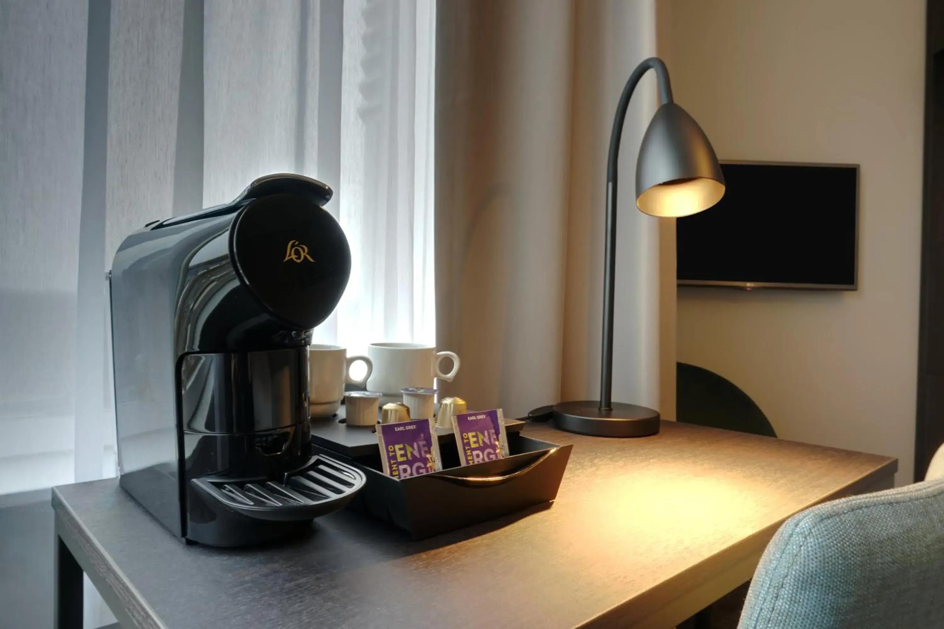 Coffee/tea facilities in First Hotel Jönköping
