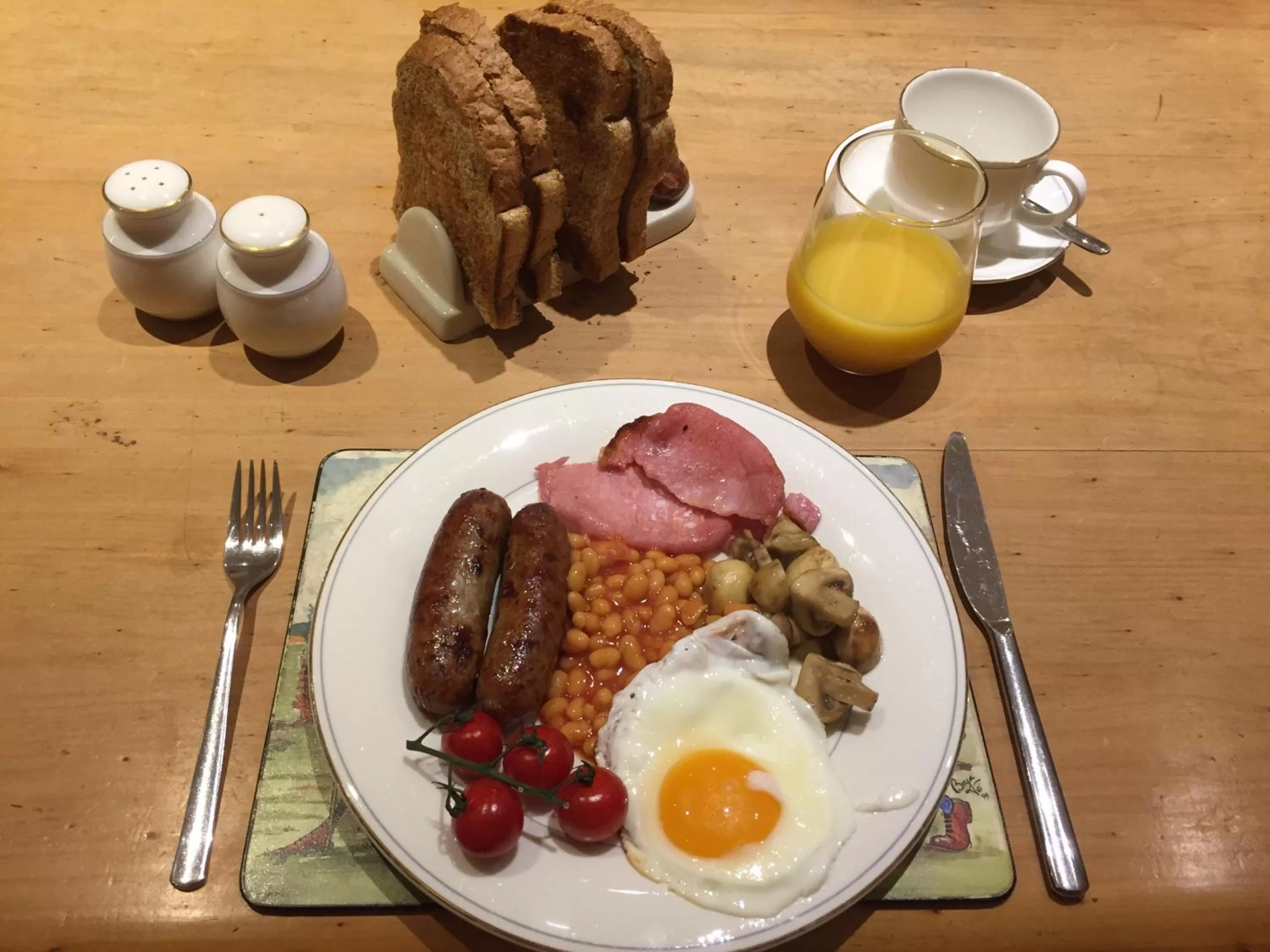English/Irish breakfast in Church Farm