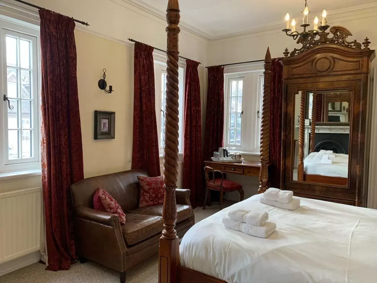 Bedroom, Seating Area in Gothic House