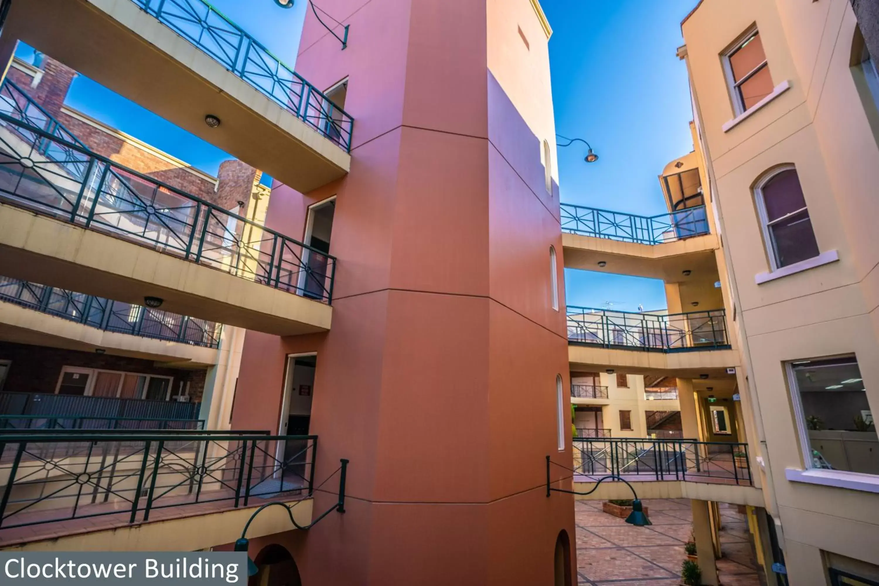 Facade/entrance in Clocktower Apartment Hotel